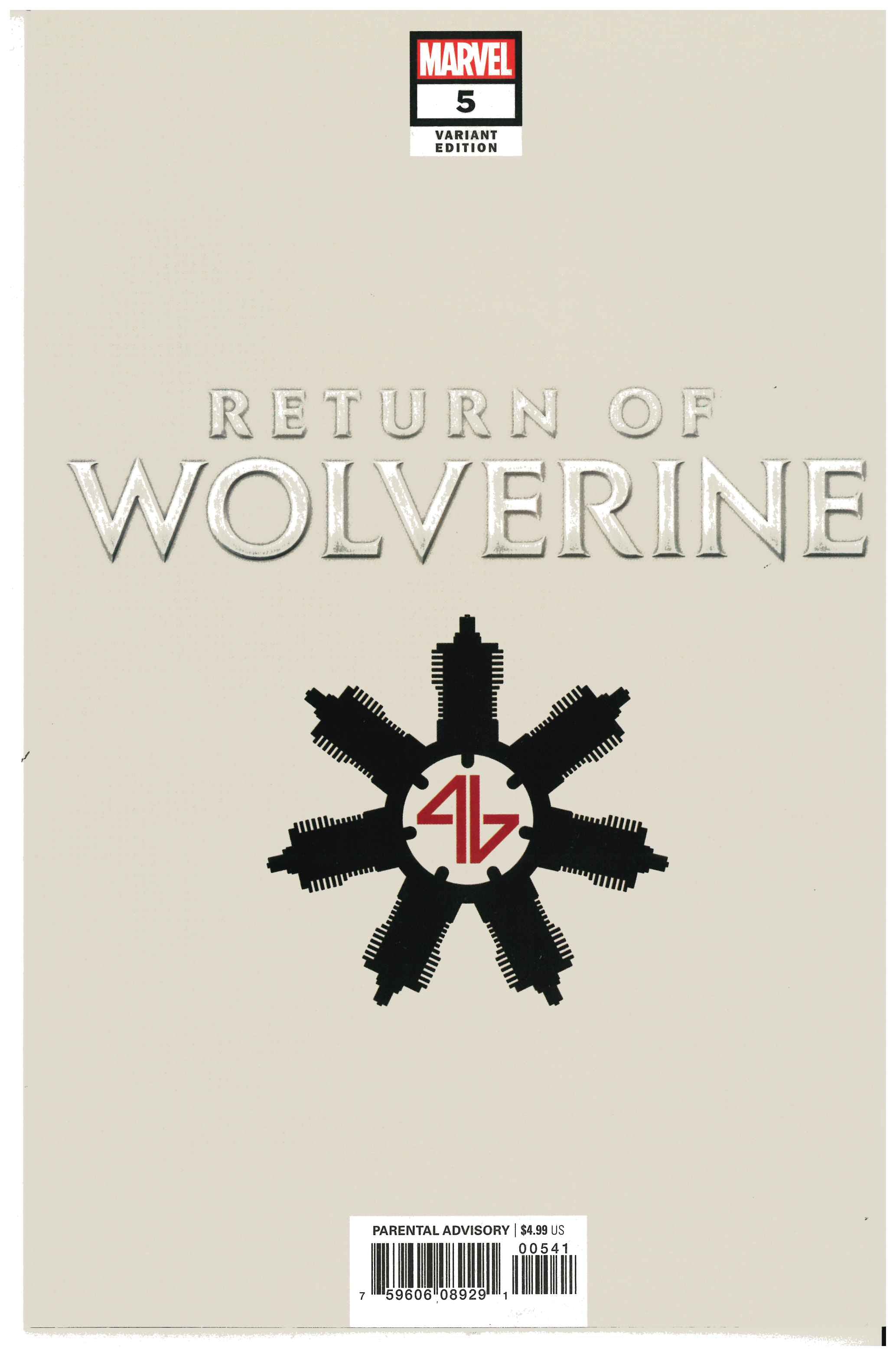 Return of Wolverine #5 Rückseite