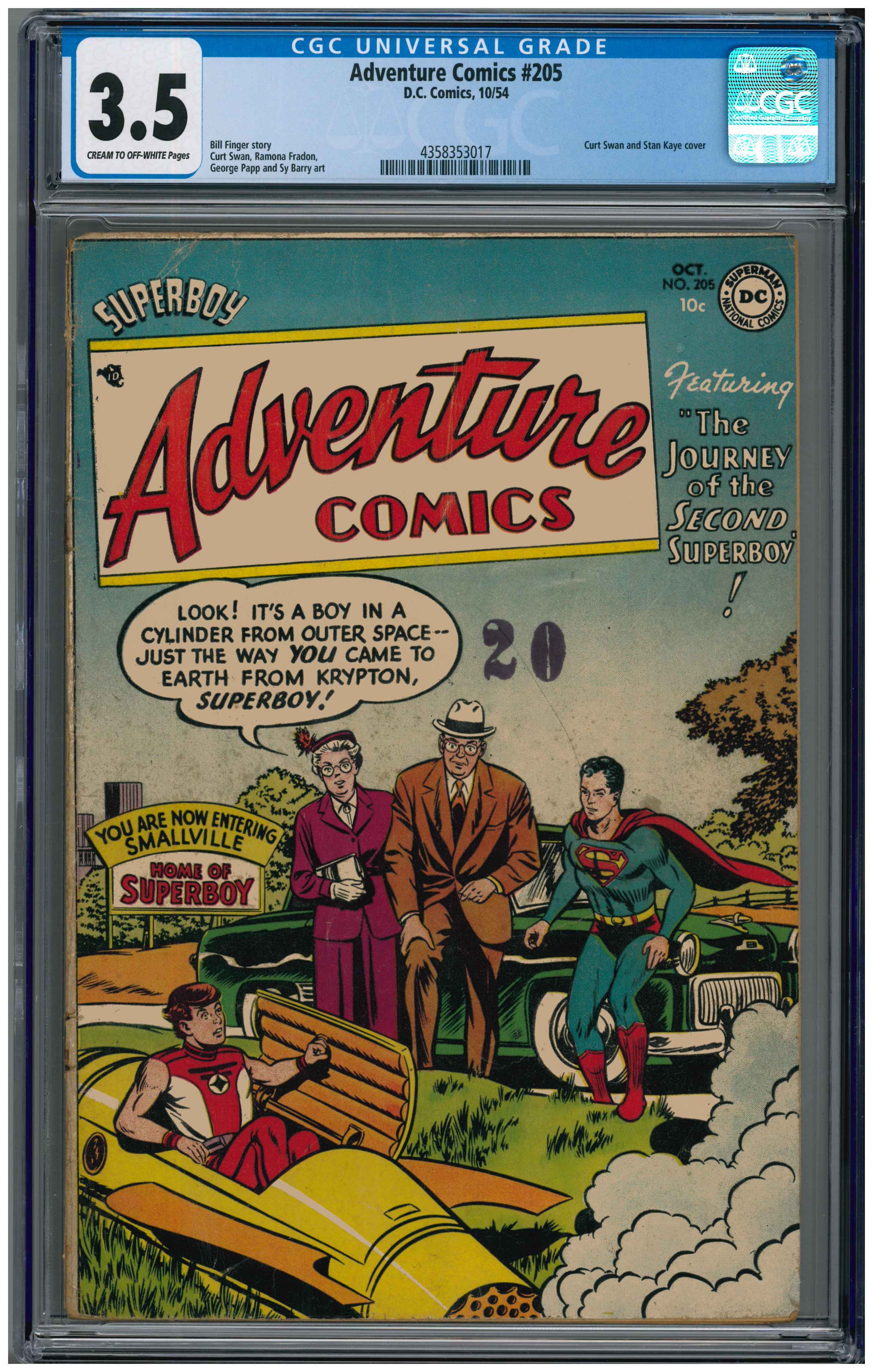 Adventures Comics #205