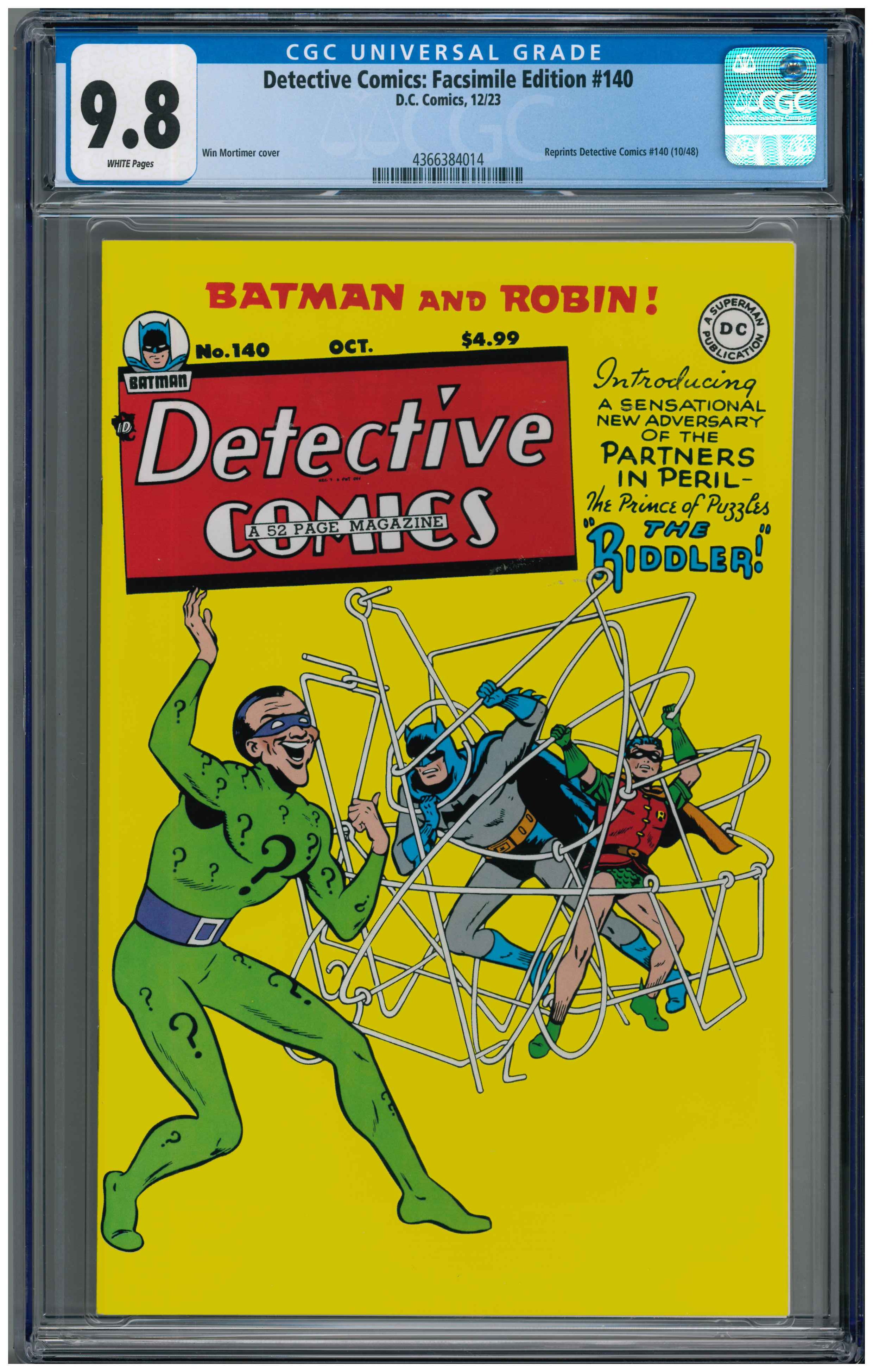 Detective Comics: Facsimile Edition #140