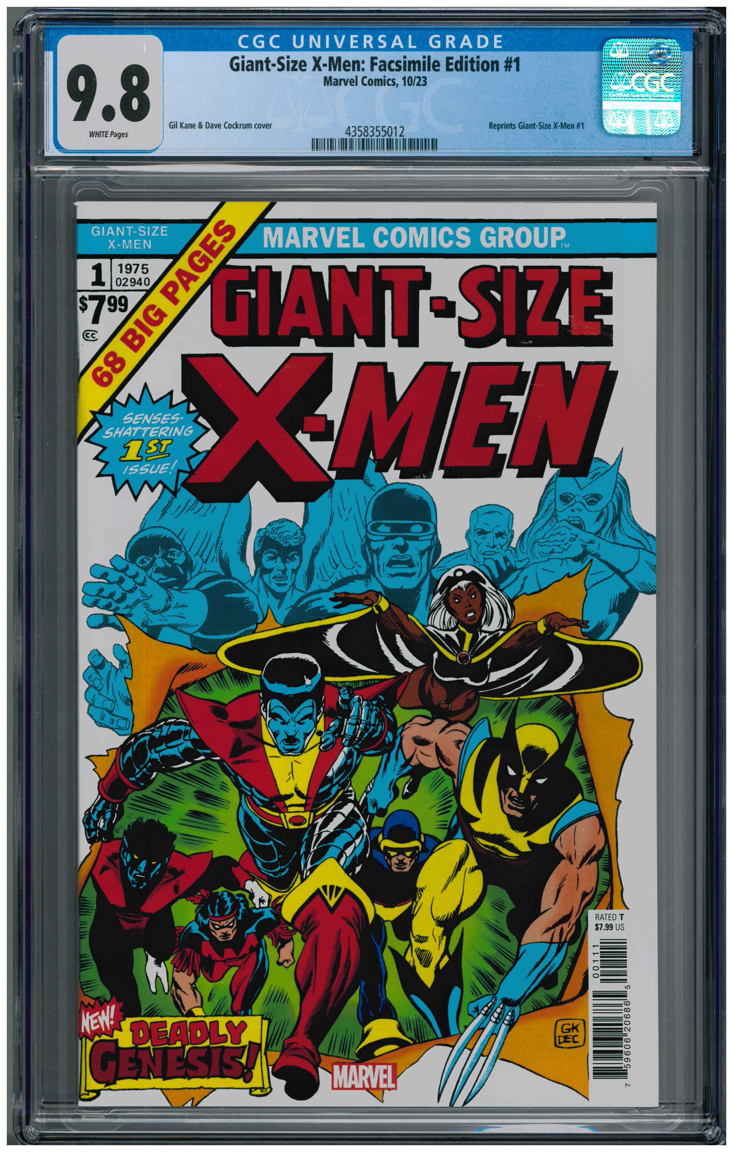 Giant-Size X-Men: Facsimile Edition #1