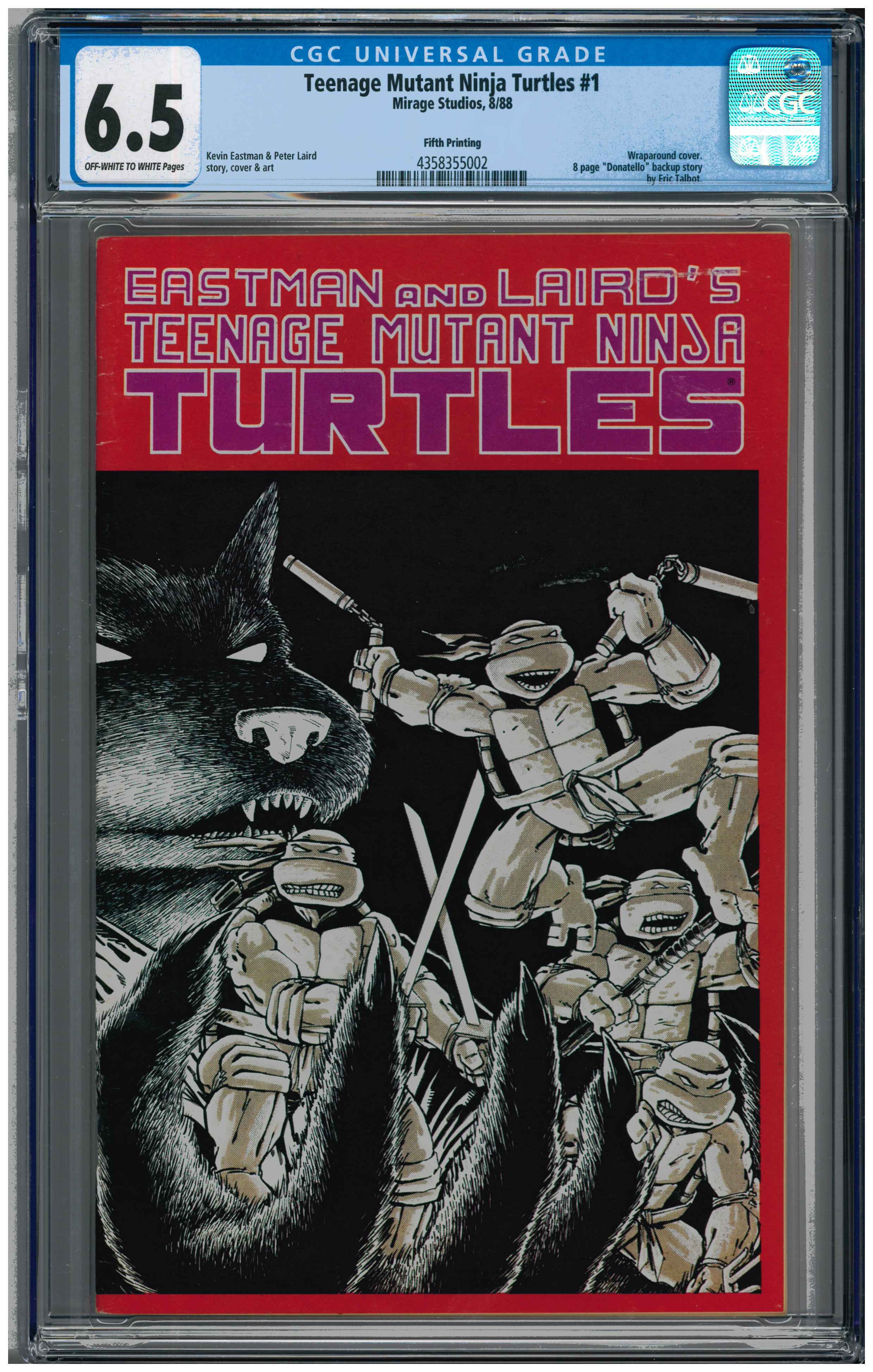 Teenage Mutant Ninja Turtles #1