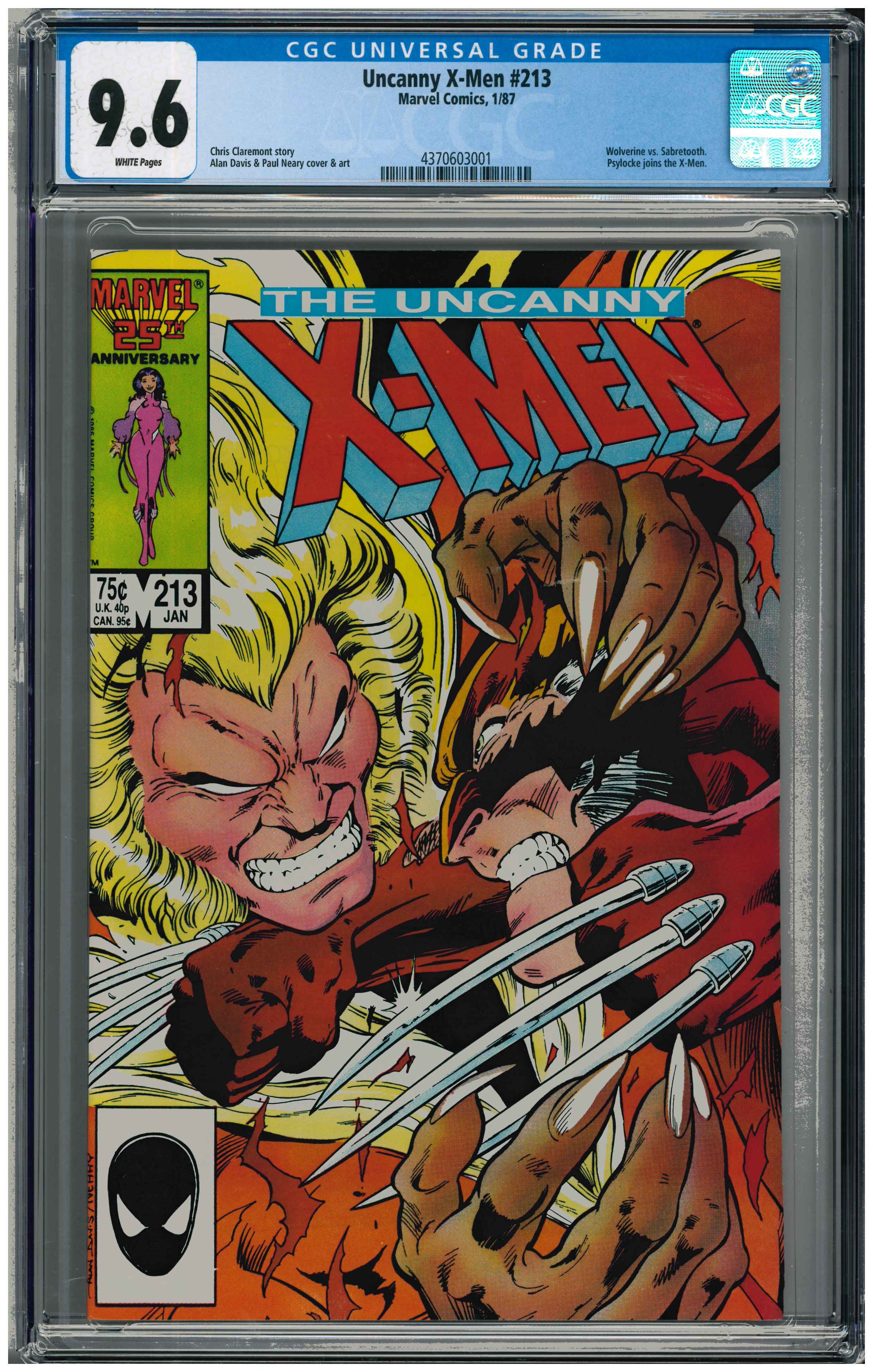 Uncanny X-Men #213