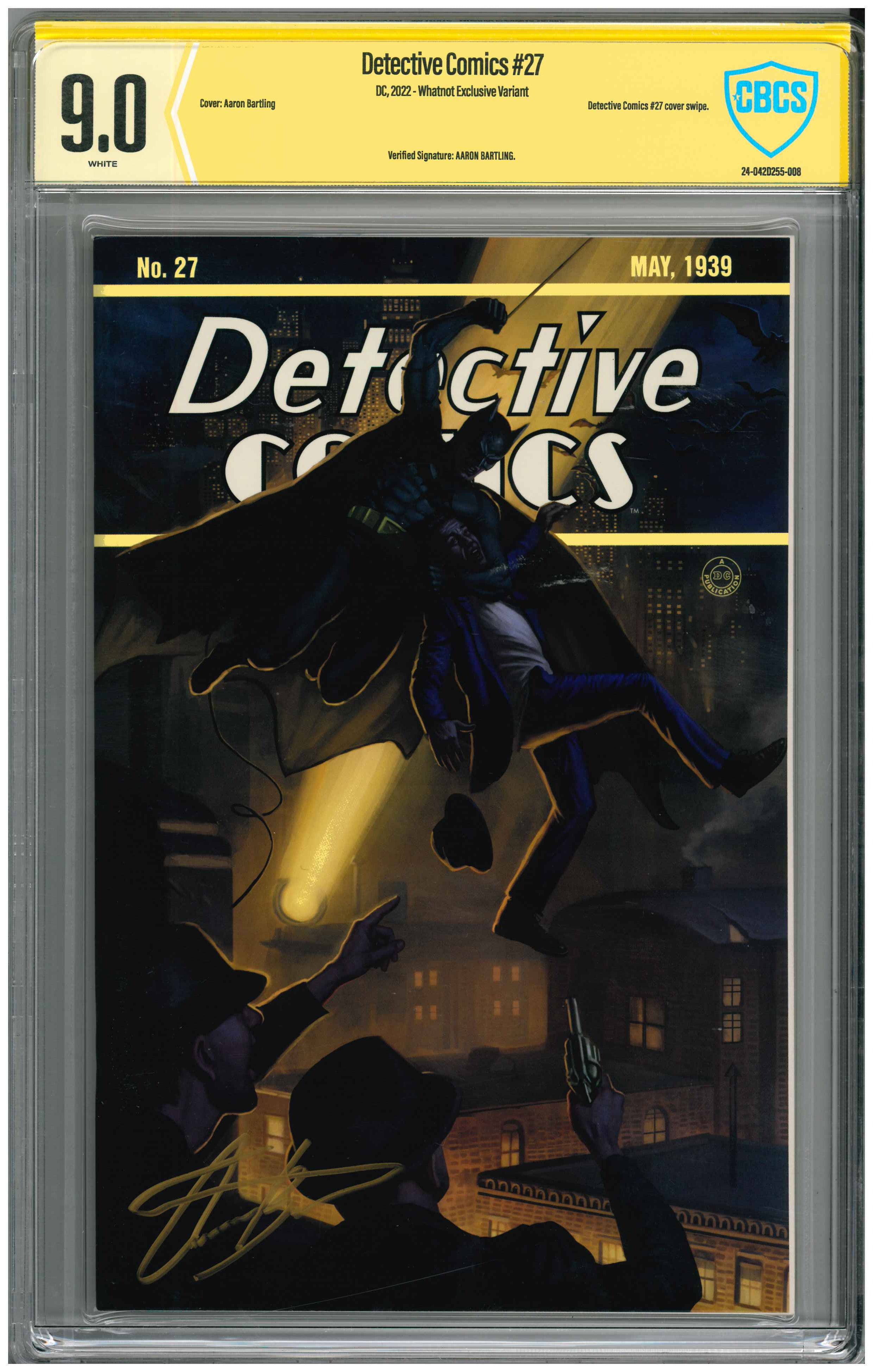 Detective Comics #27 | Unterschrieben von Aaron Bartling