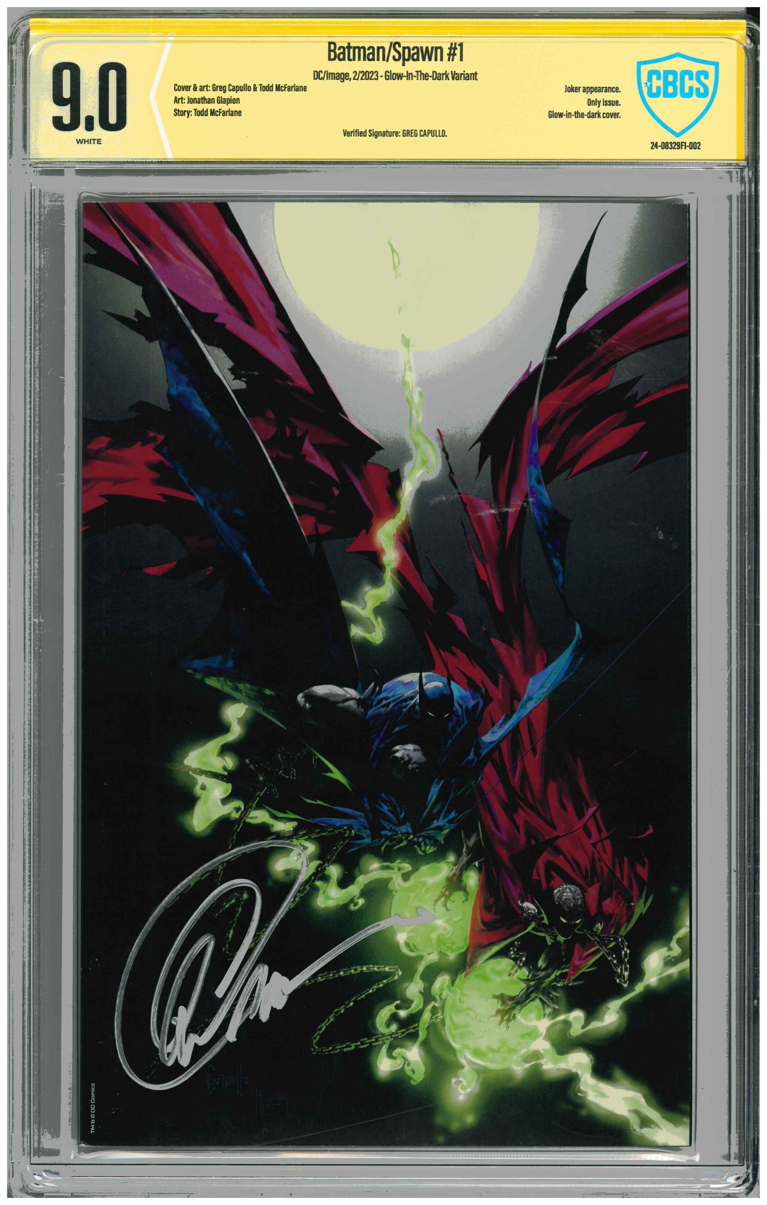 Batman/Spawn #1| Unterschrieben von Greg Capullo