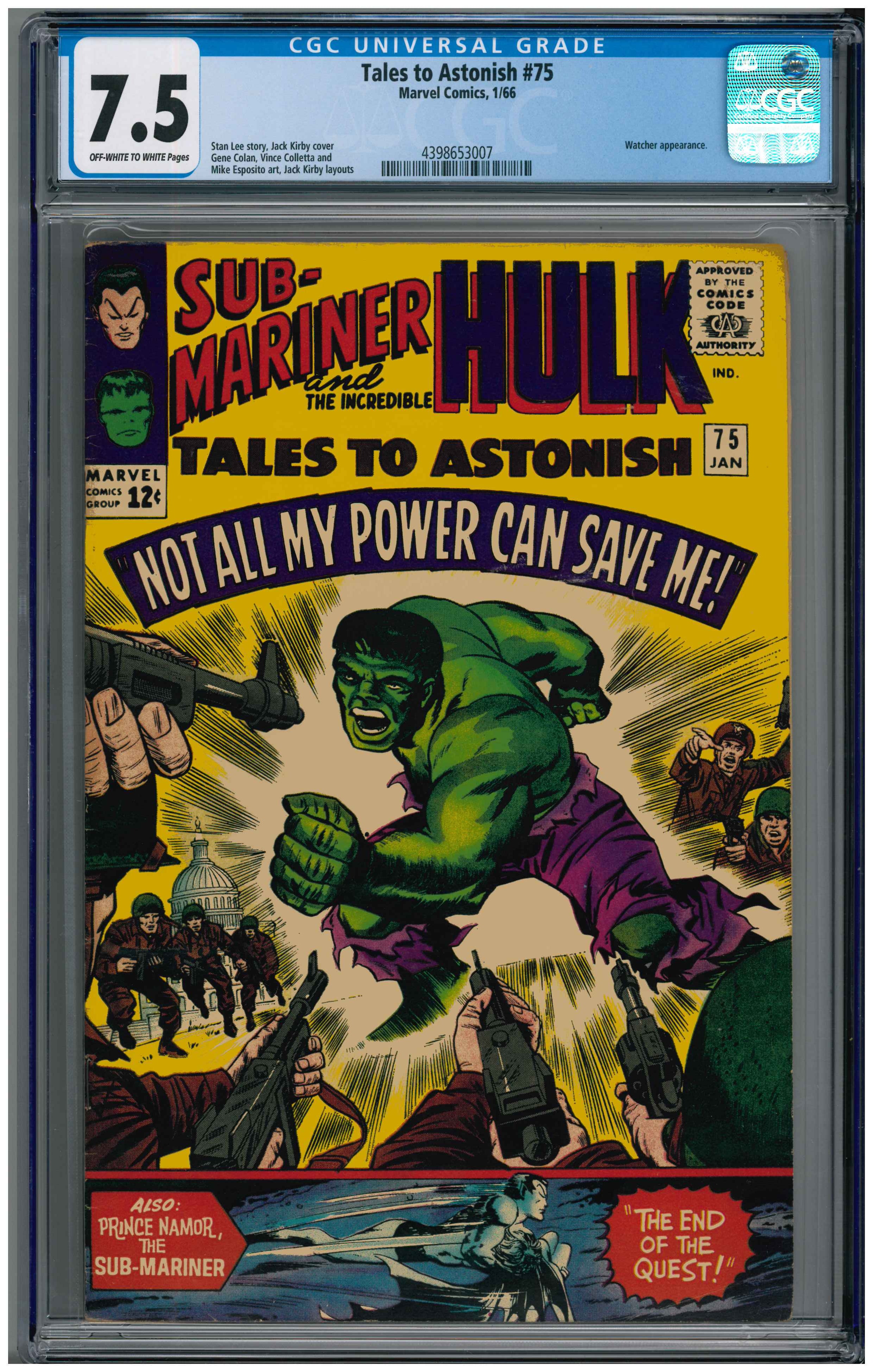 Tales to Astonish #75