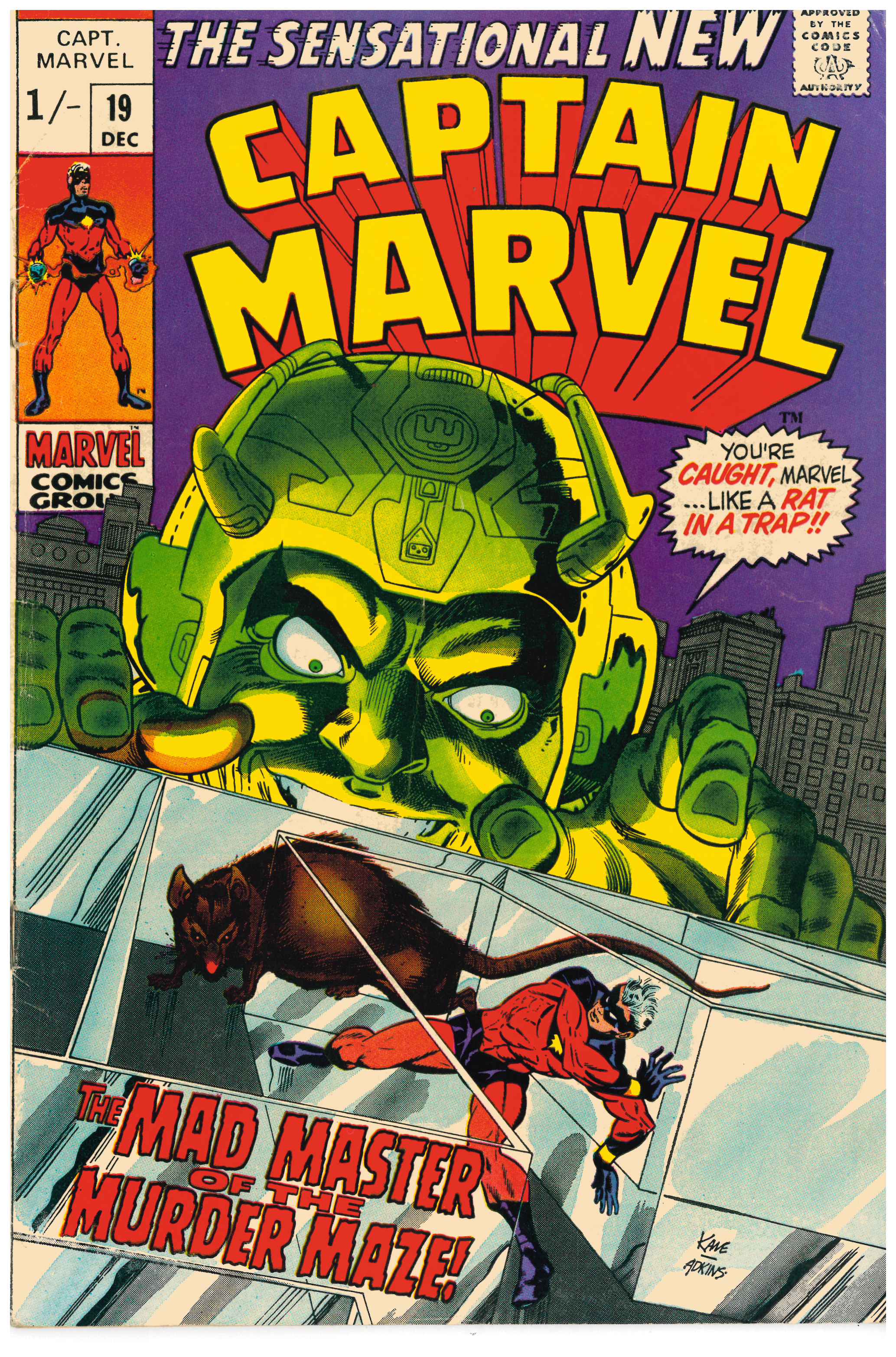 Captain Marvel #19