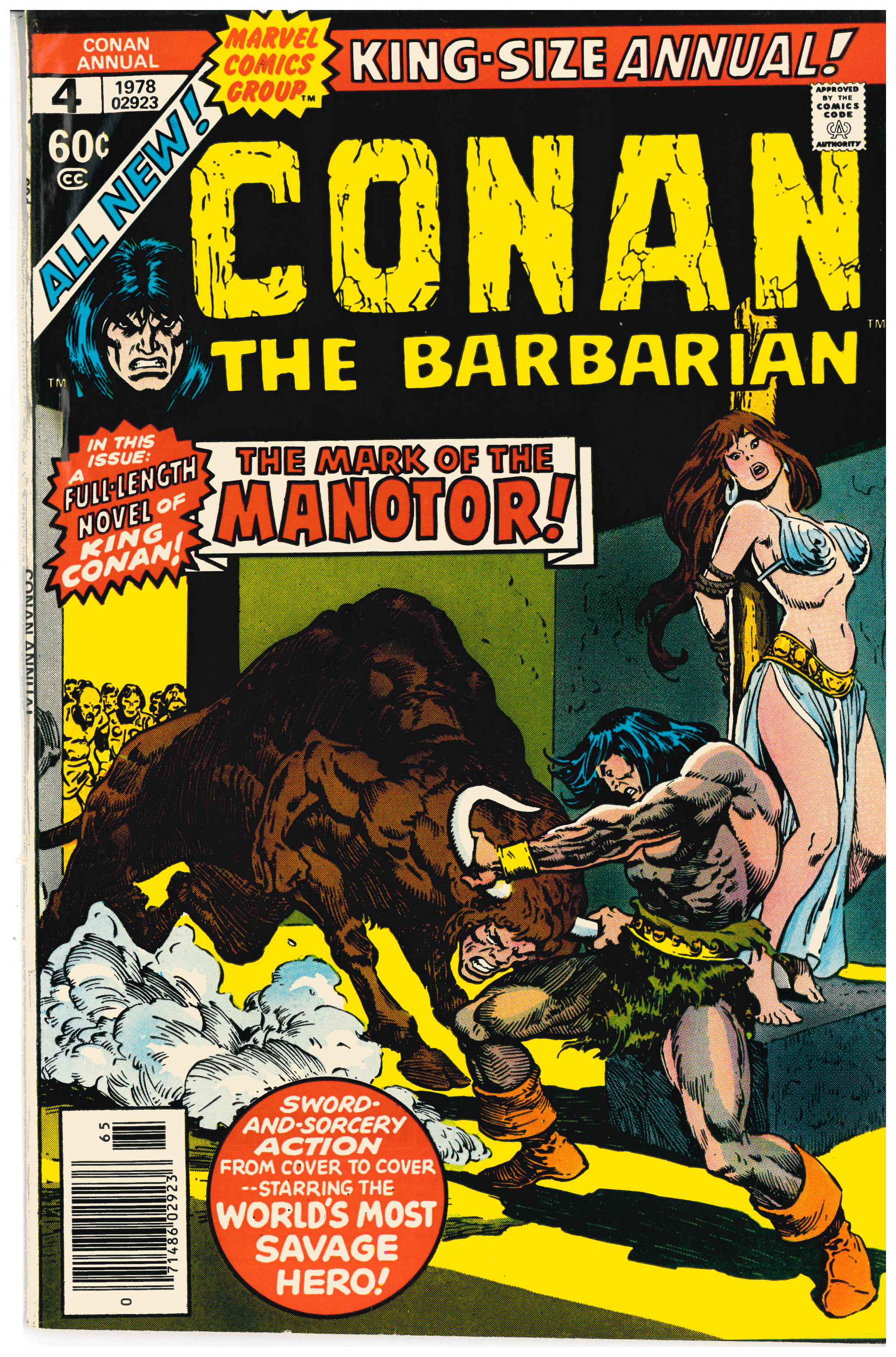 Conan the Barbarian Annual #4