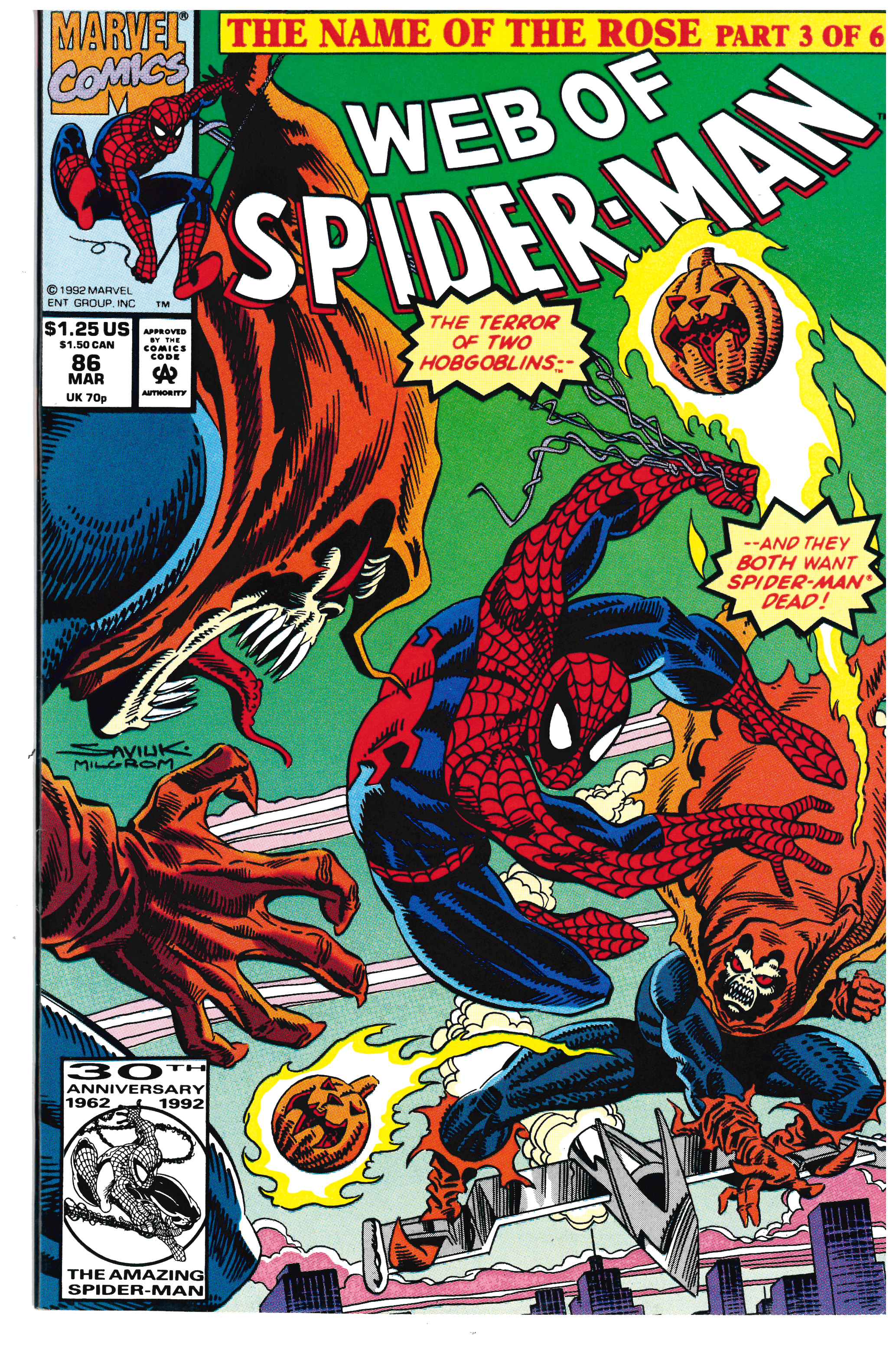 Web of Spider-Man #86