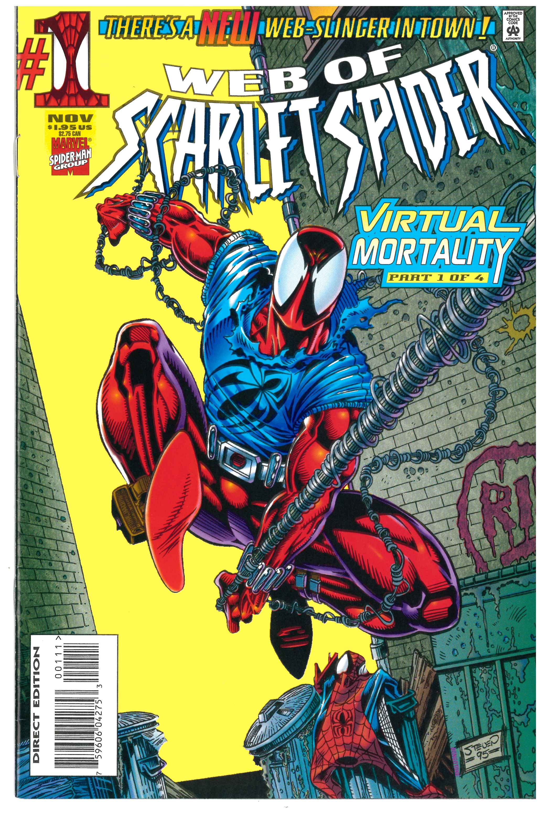 Web of Scarlet Spider #1