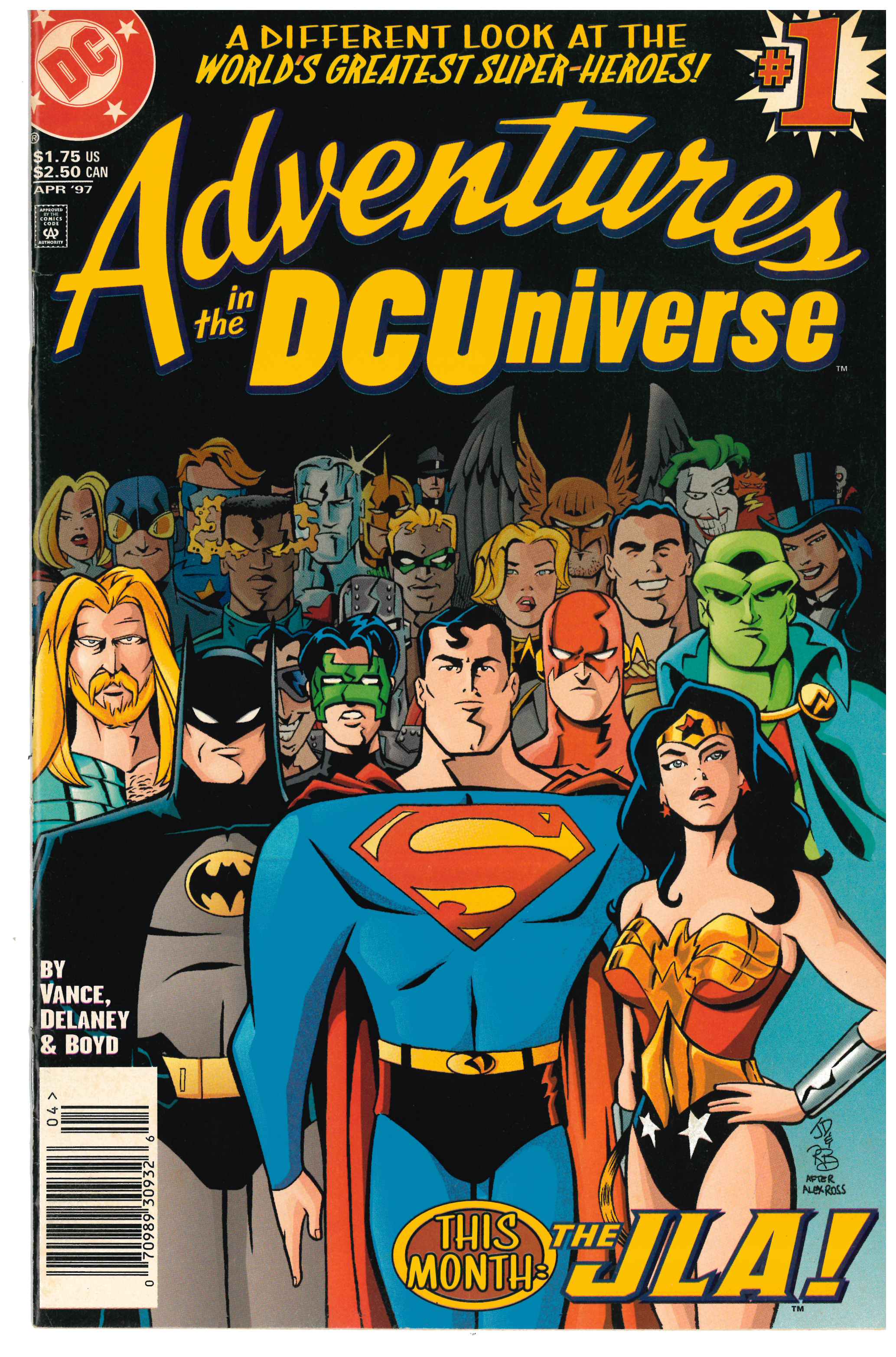 Adventures In the Dc Universe #1