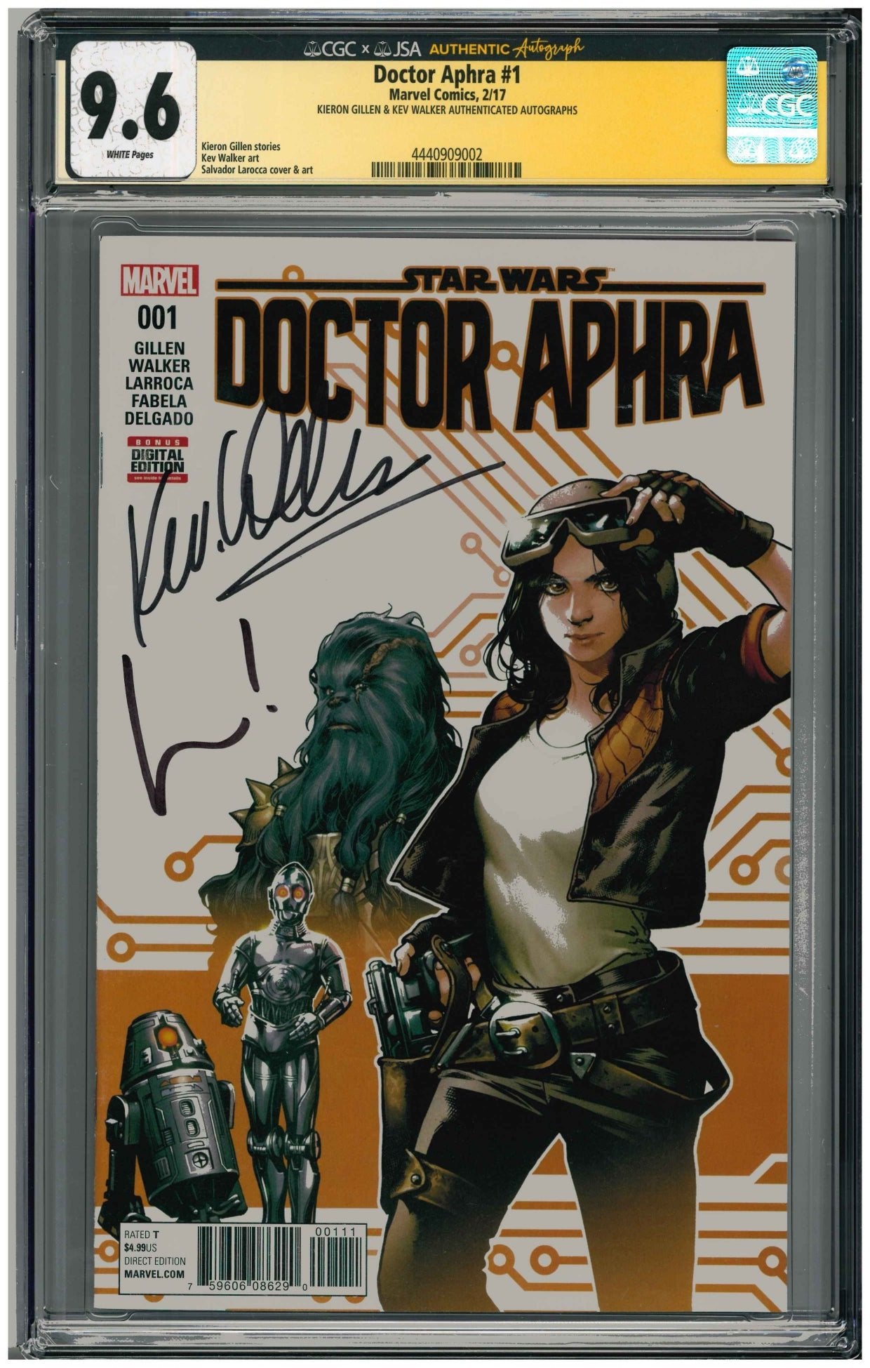 Doctor Aphra #1 | Unterschrieben von Kieron Gillen & Kev Walker