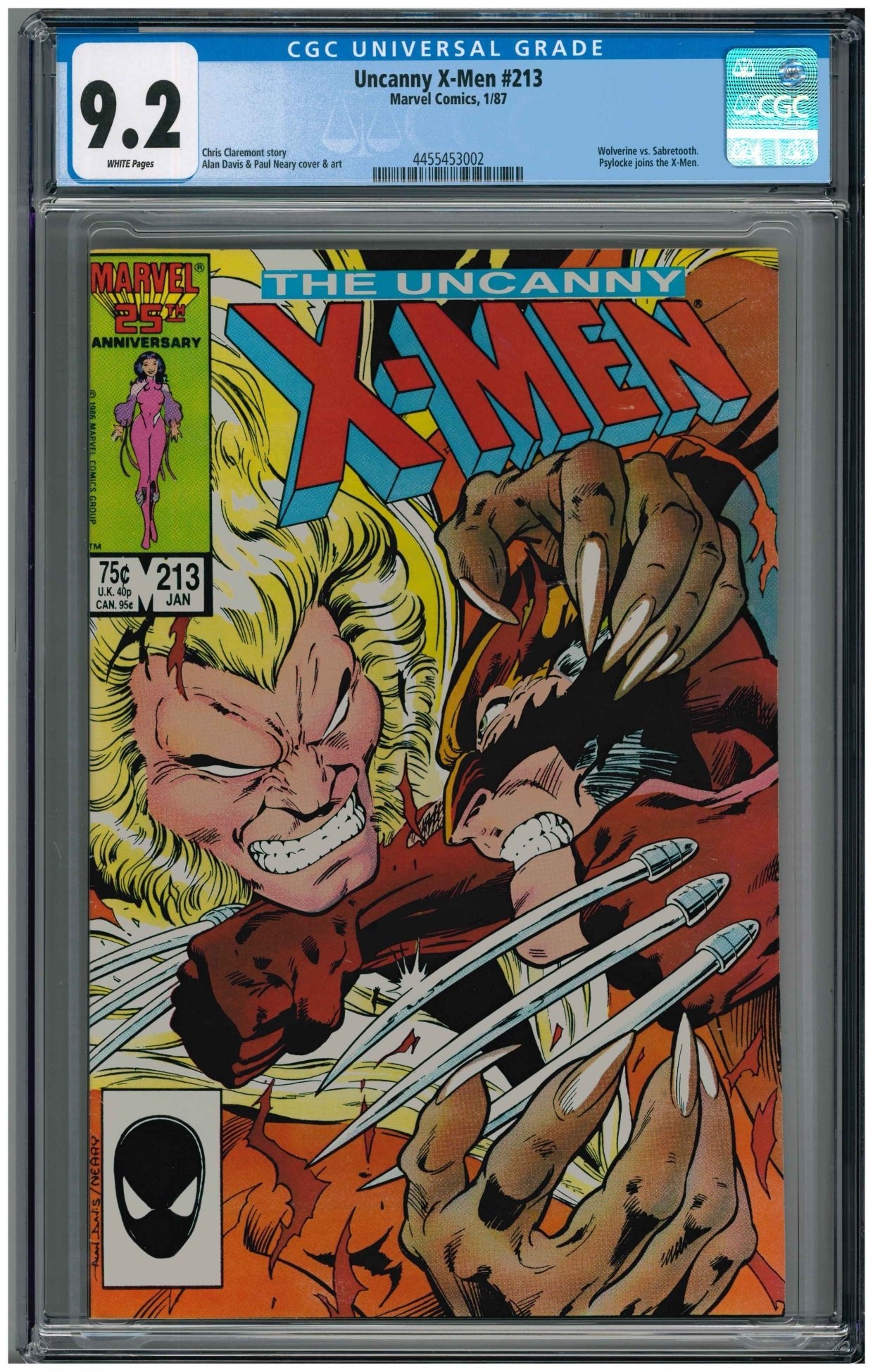 Uncanny X-Men #213