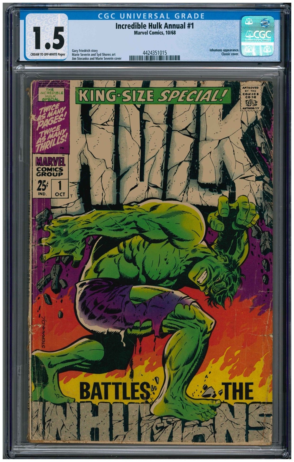 Incredible Hulk Annual #1