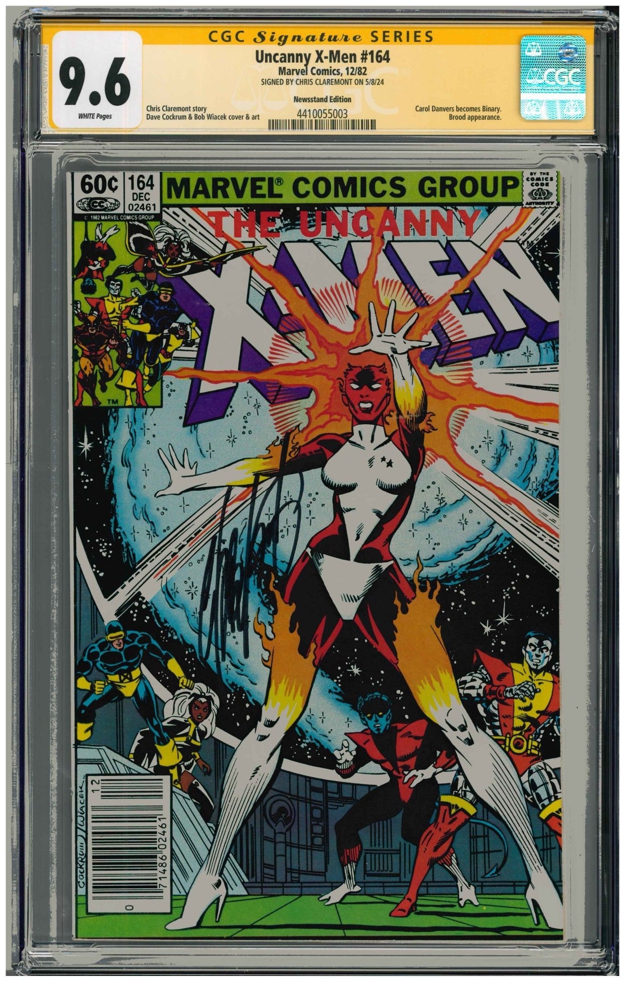 Uncanny X-Men #164 | Unterschrieben von Chris Claremont