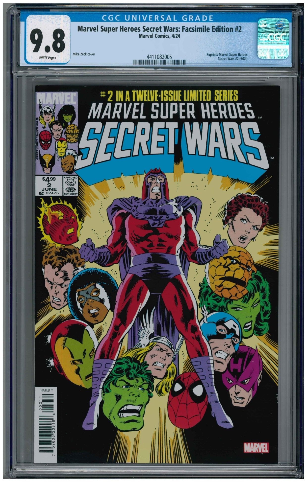 Marvel Super Heroes Secret Wars: Facsimile Edition #2