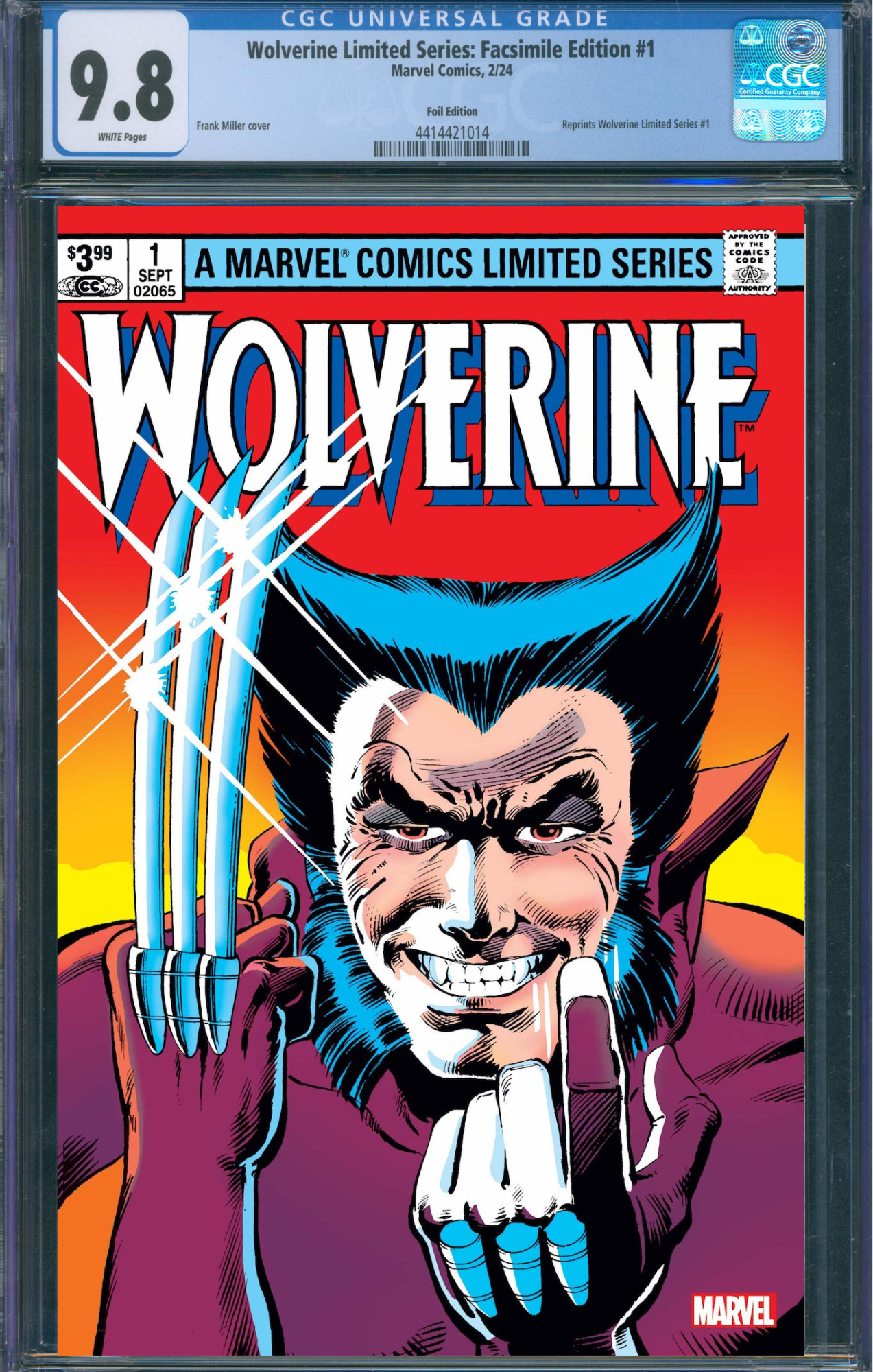 Wolverine Limited Series: Facsimile Edition #1