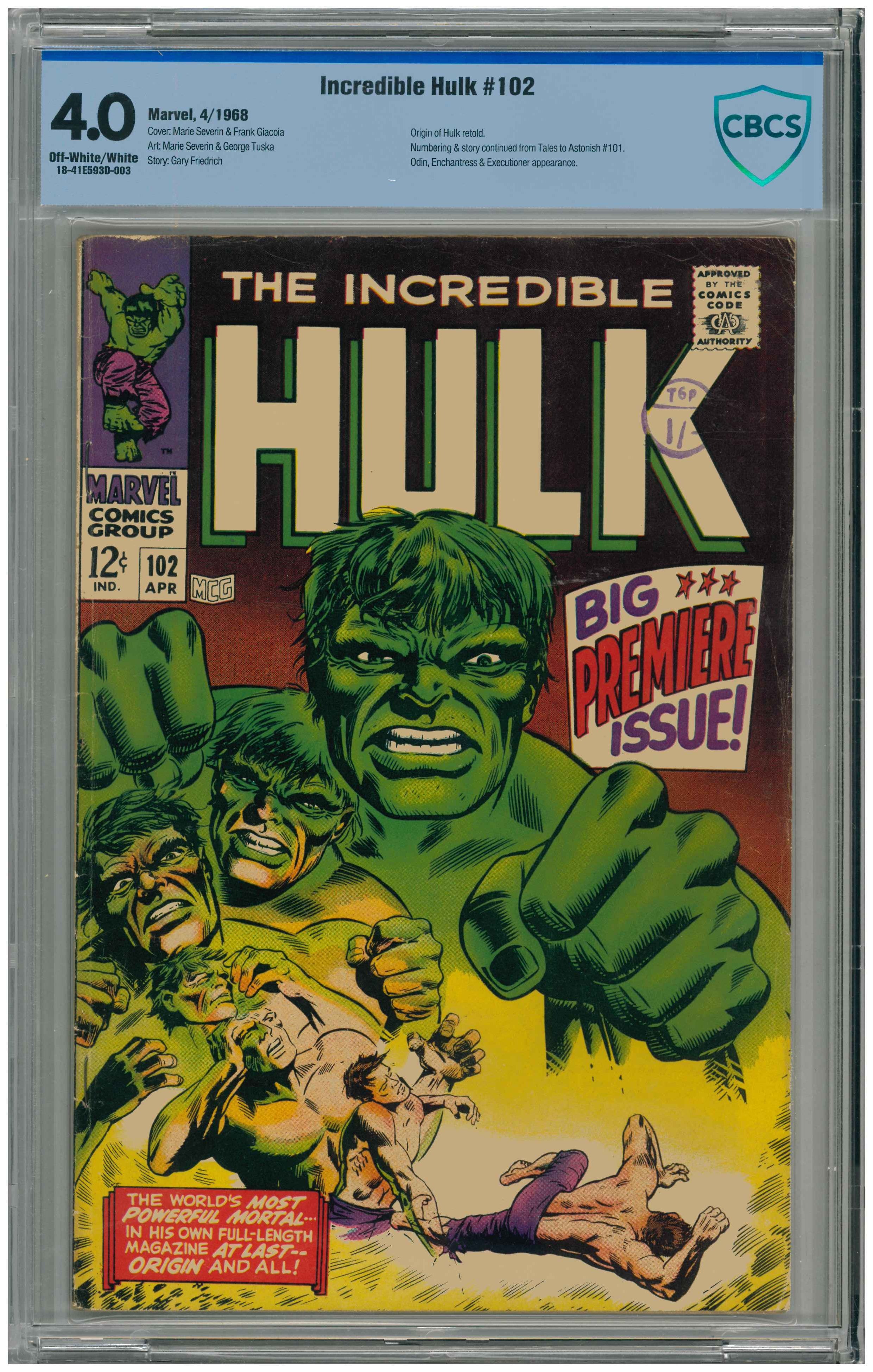 Incredible Hulk #102