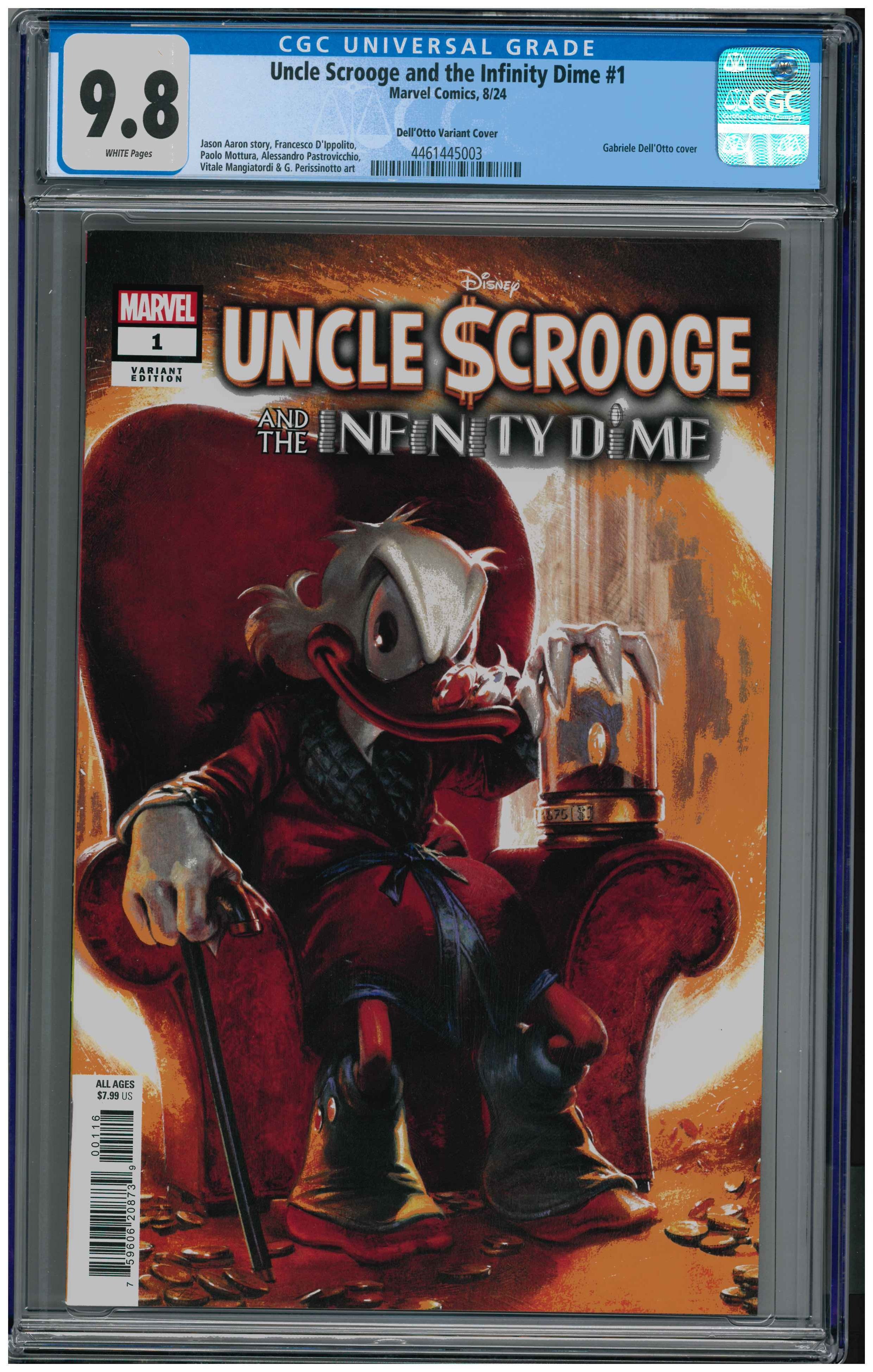 Uncle Scrooge and the Infinity Dime #1