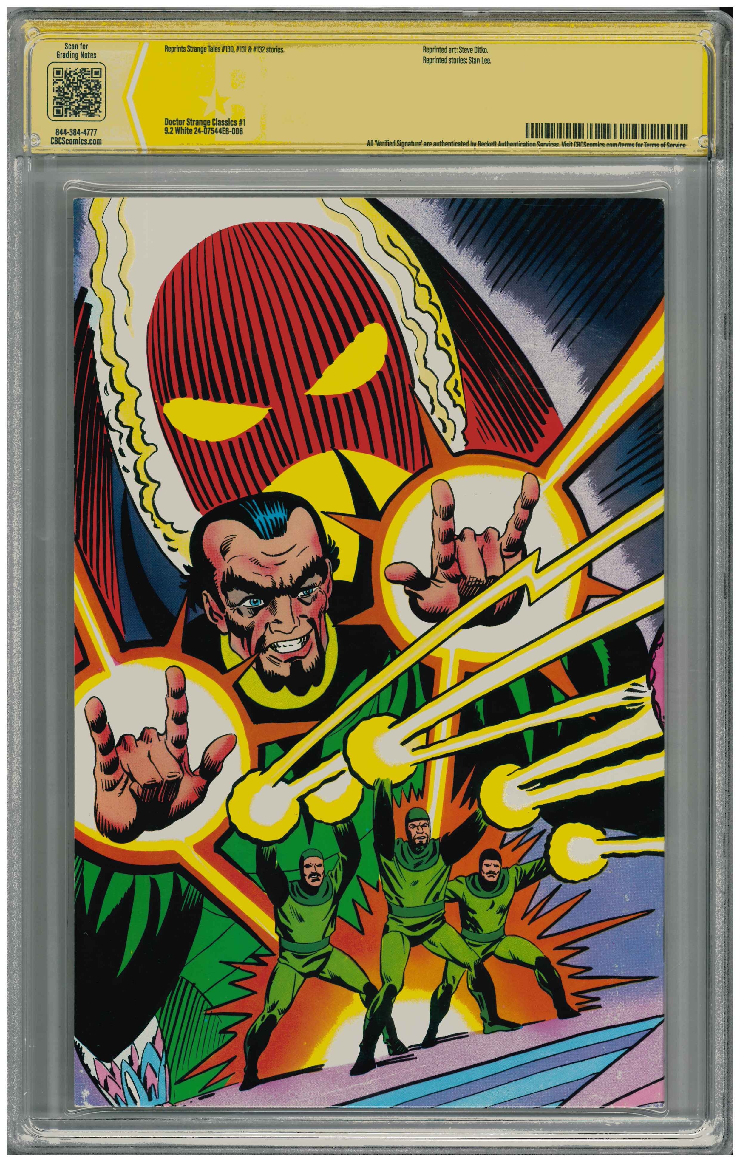 Doctor Strange Classics #1 | Signed by Stan Lee 