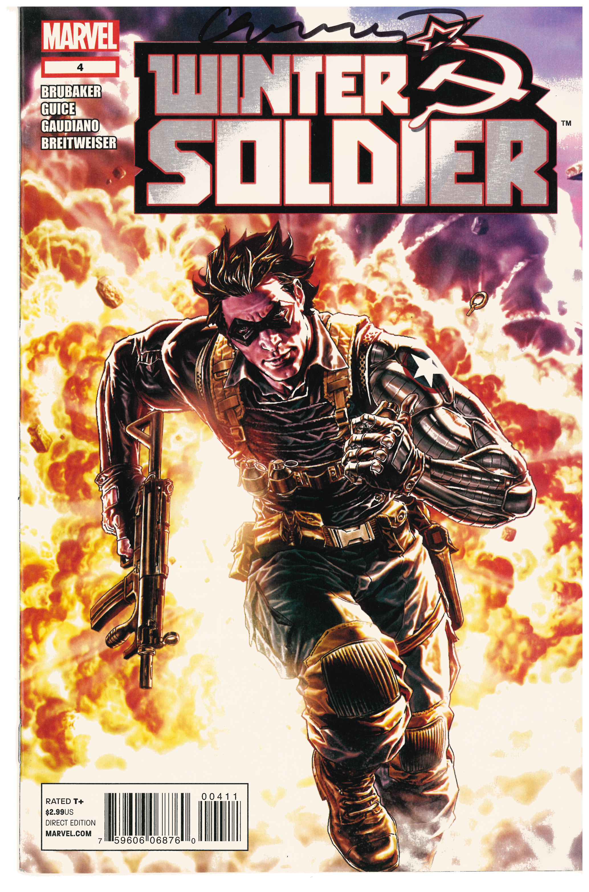 Winter Soldier #4 | Unterschrieben von Lee Bermejo