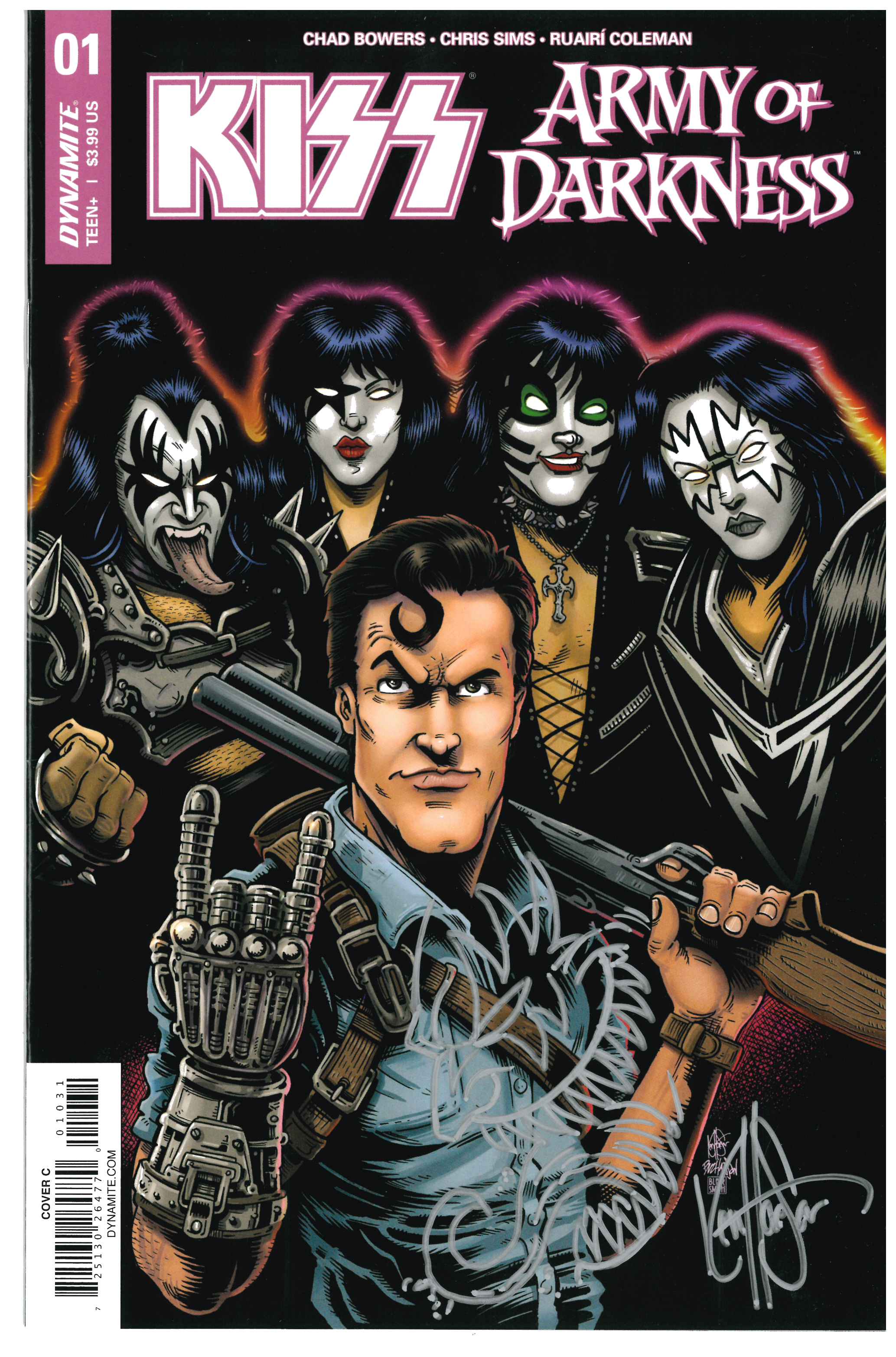 Kiss / Army of Darkness #1 | Unterschrieben von Ken Haeser
