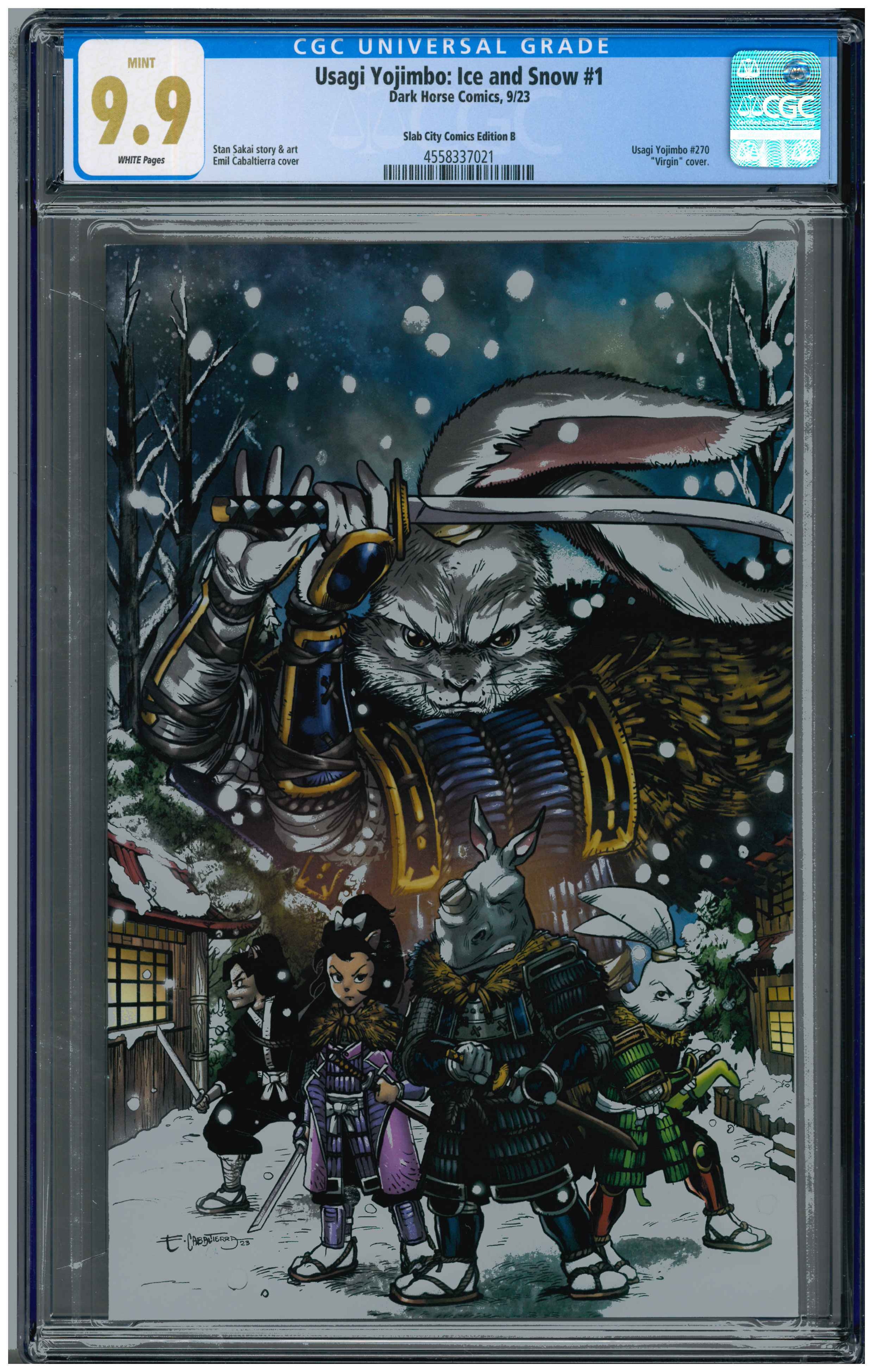 Usagi Yojimbo: Ice and Snow #1