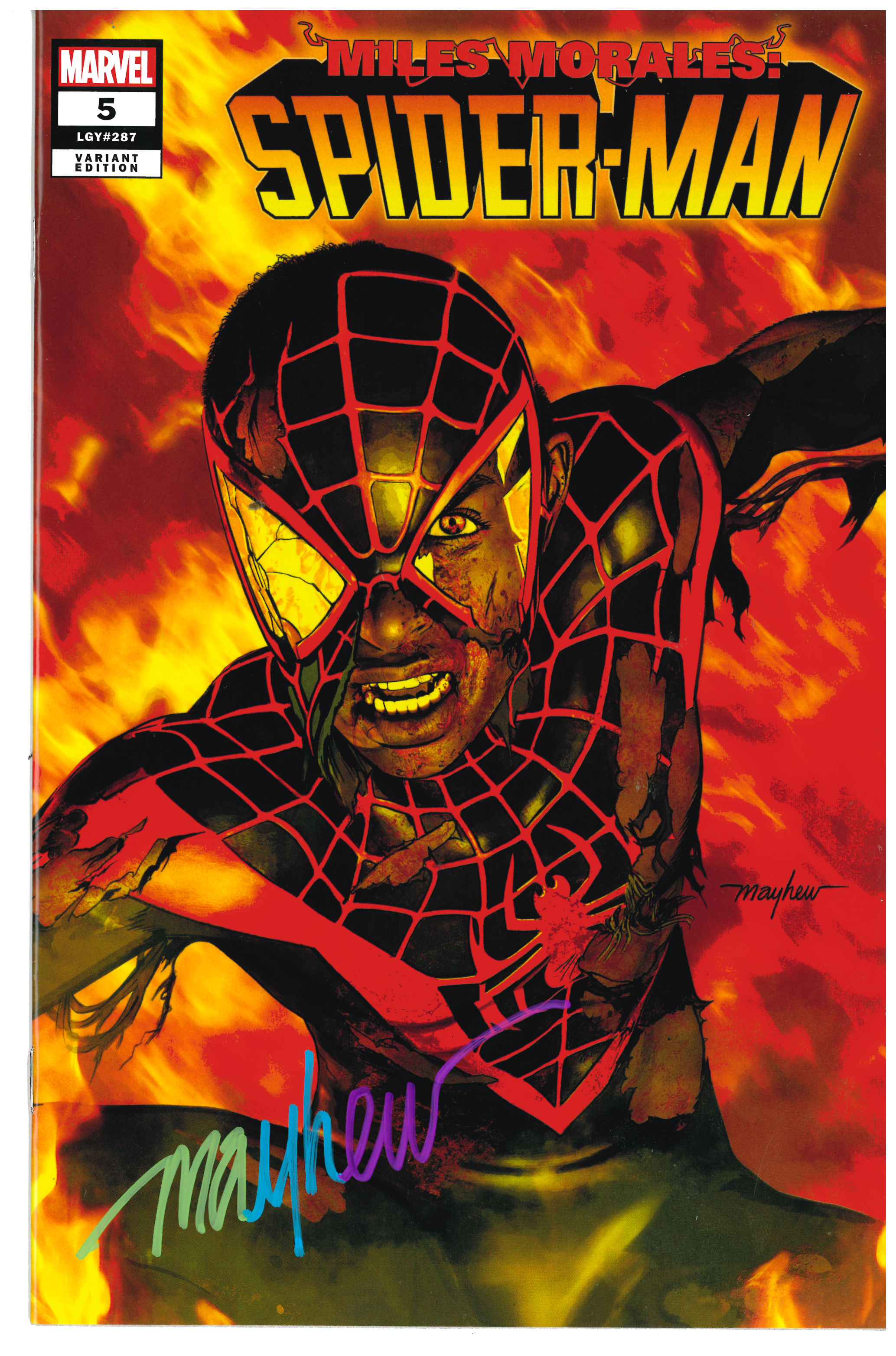 Miles Morales: Spider-Man #5 | Unterschrieben von Mike Mayhew