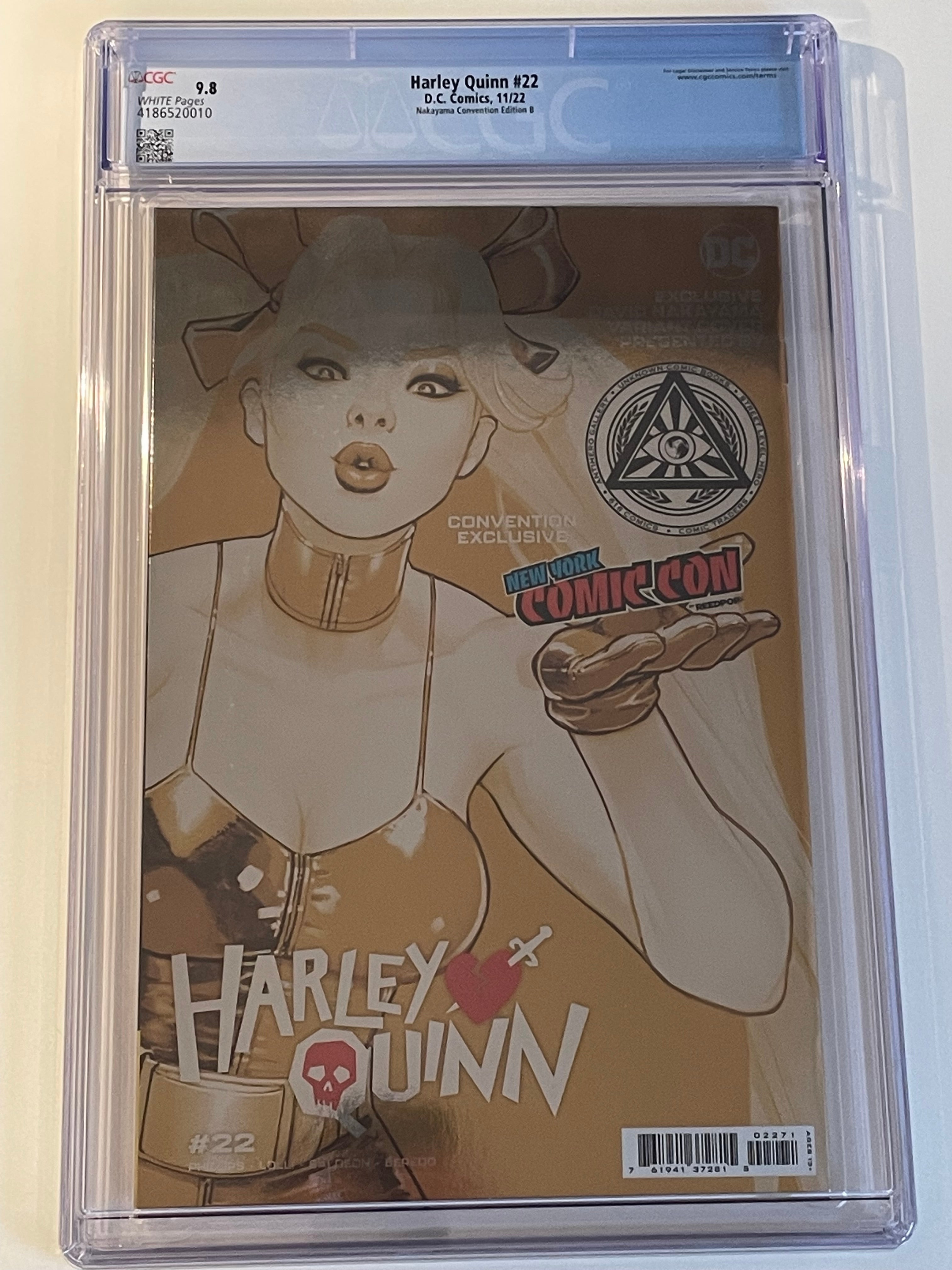 Harley Quinn #22 backside