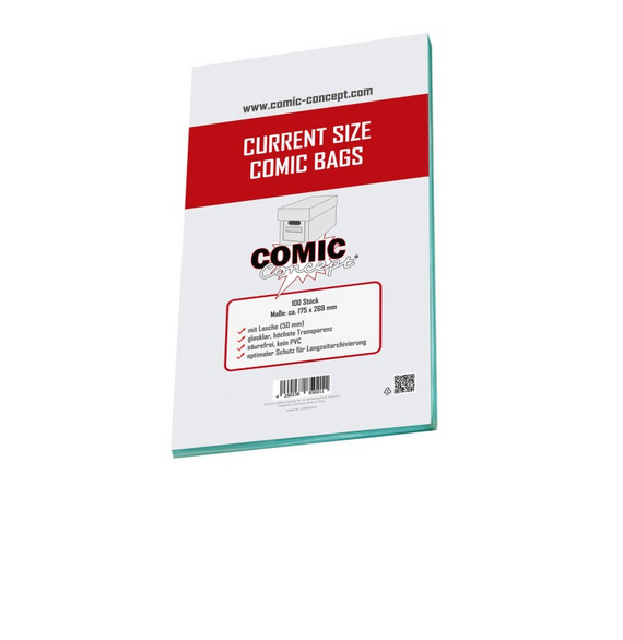 Comic Concept Comic Bags Current Size (100 CT.)