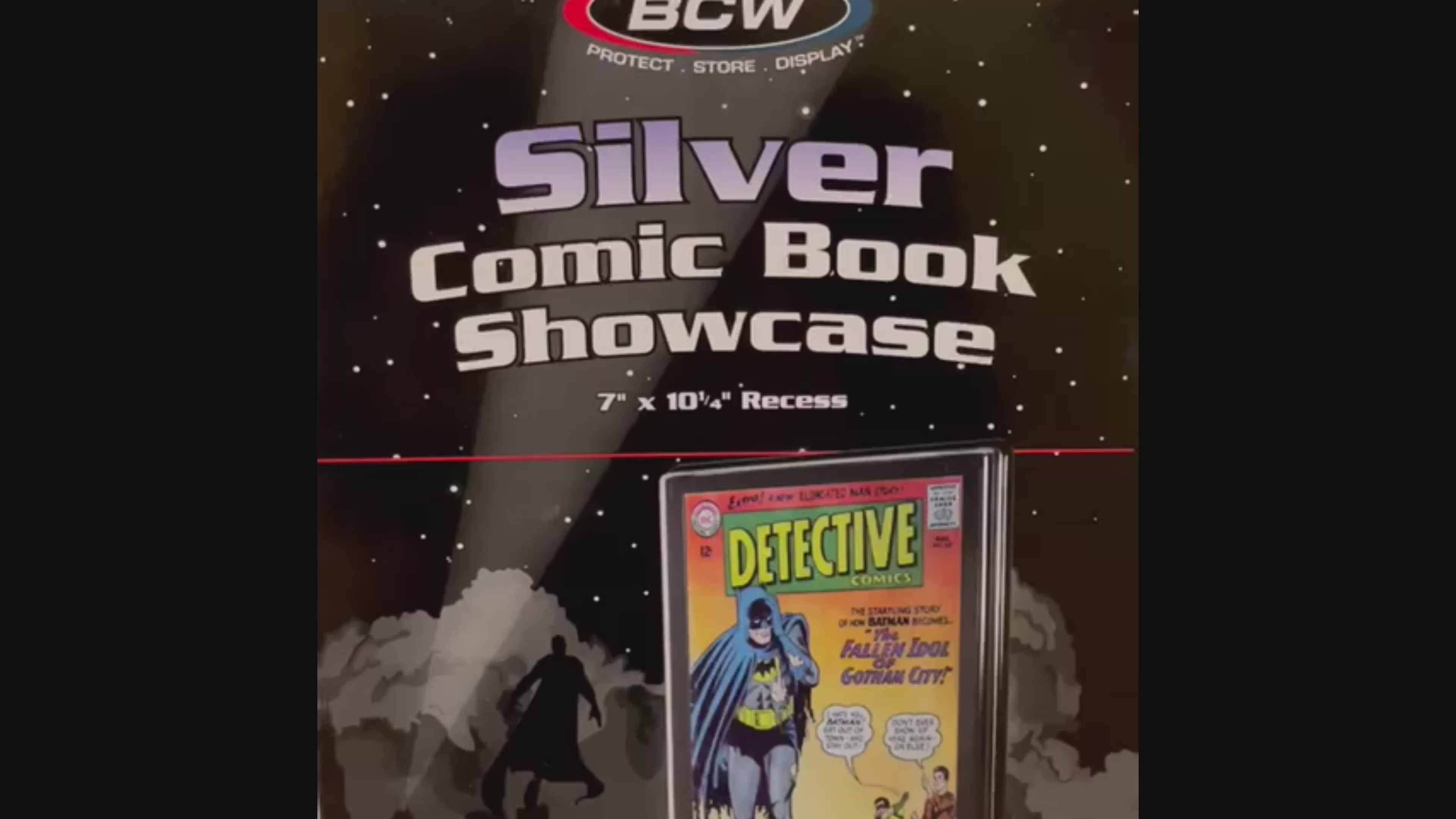 BCW Silver Comic Book Showcase Erklärvideo