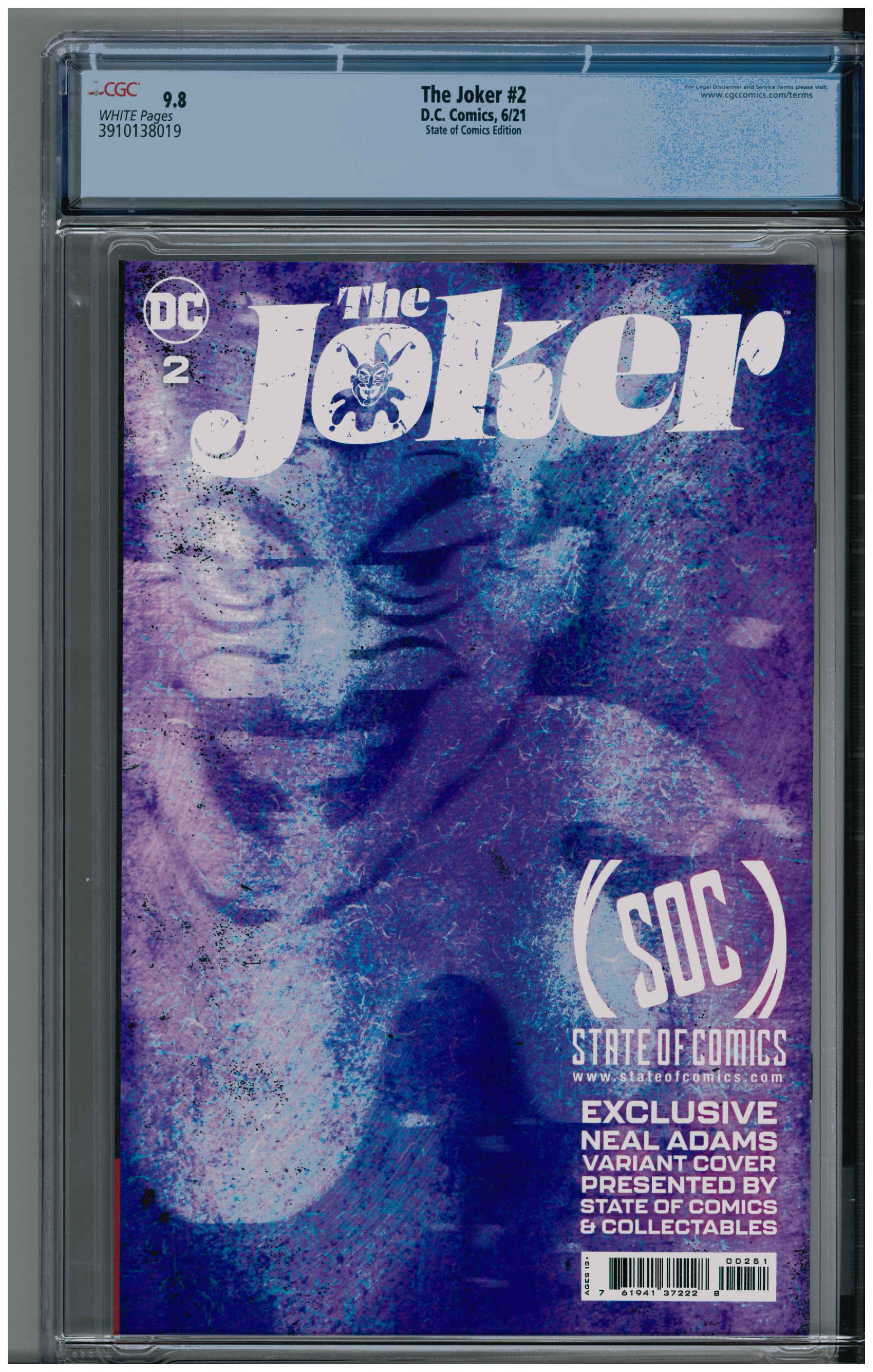 The Joker #2 backside