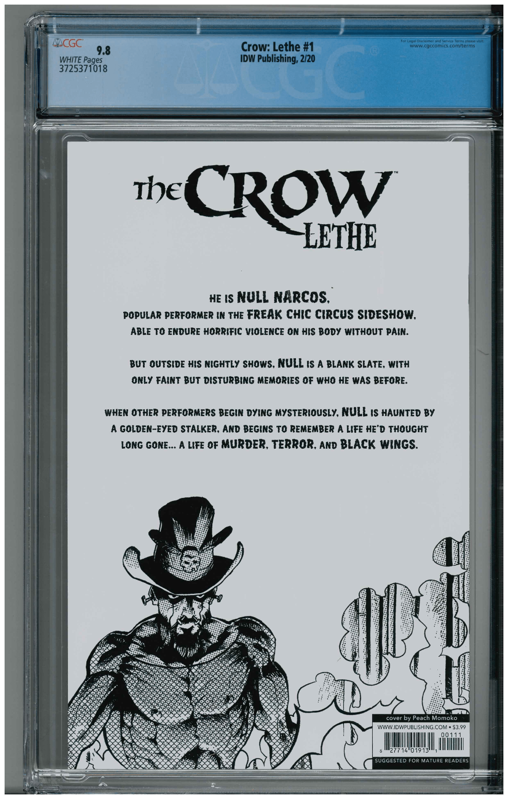 Crow: Lethe #1 backside