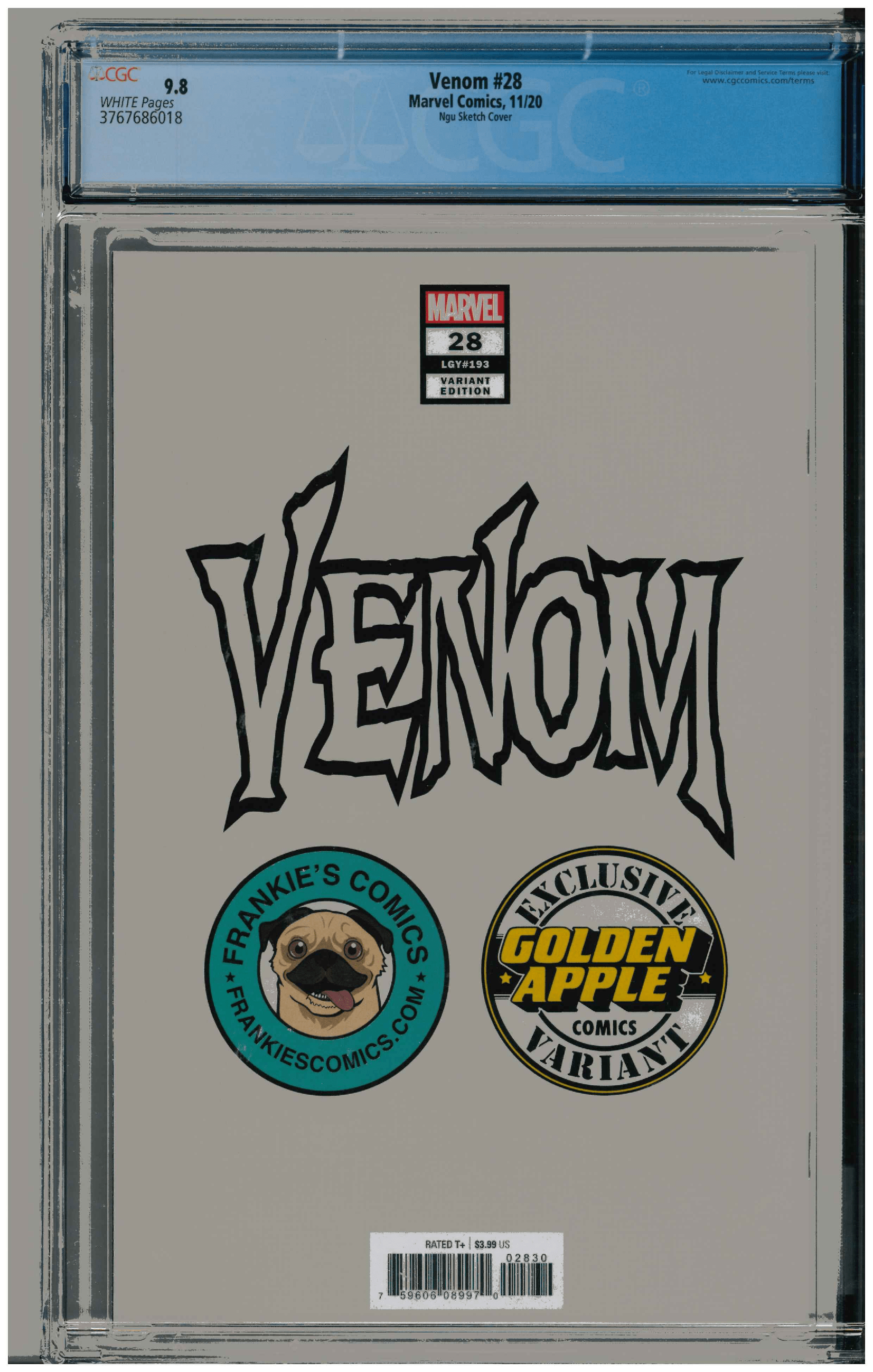 Venom #28 backside