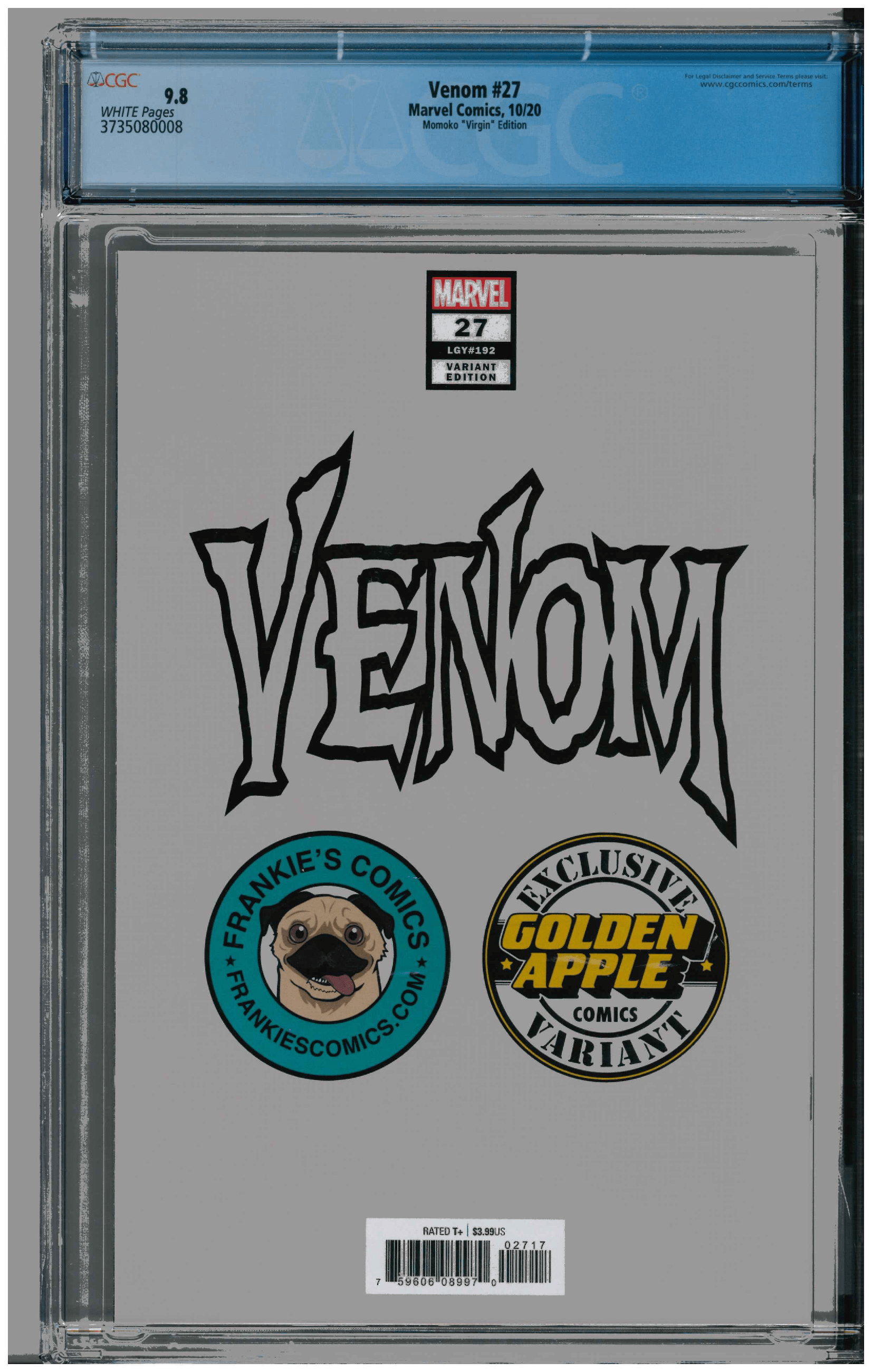 Venom #27 backside