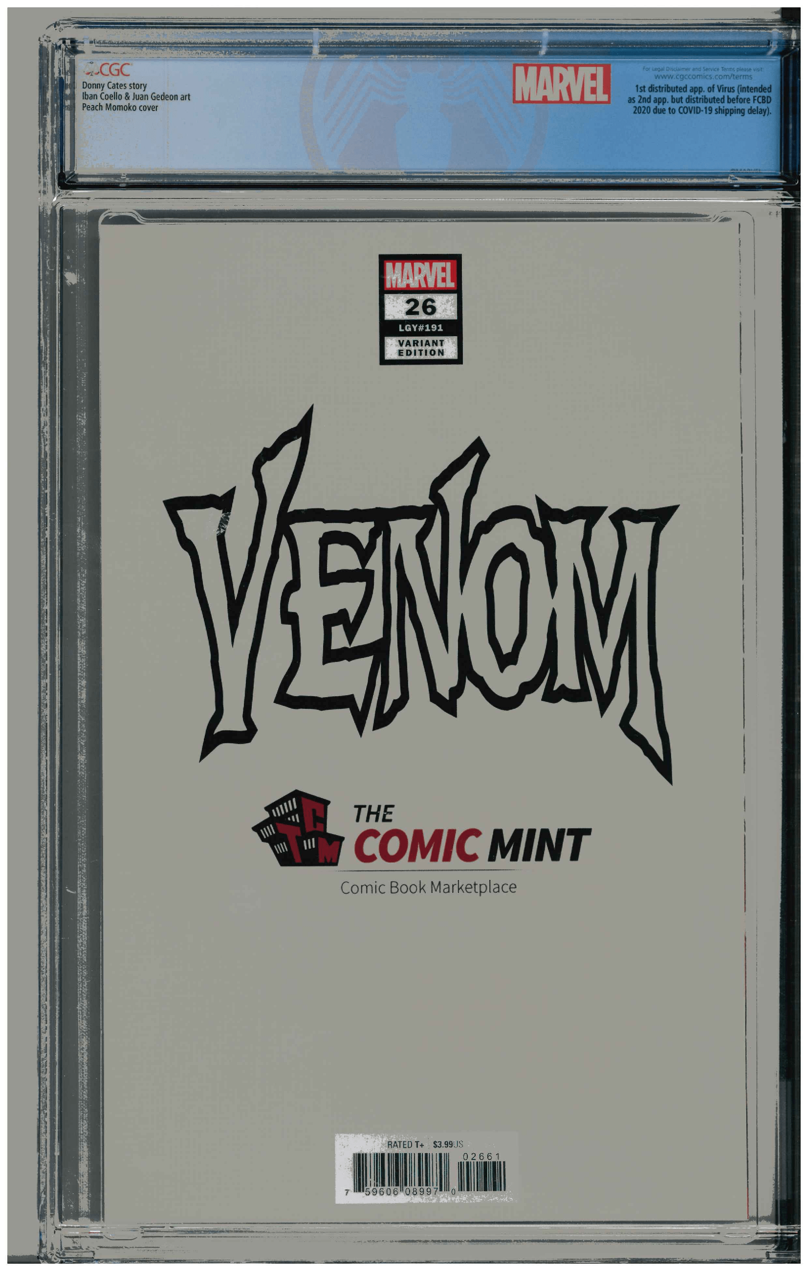 Venom #26 backside