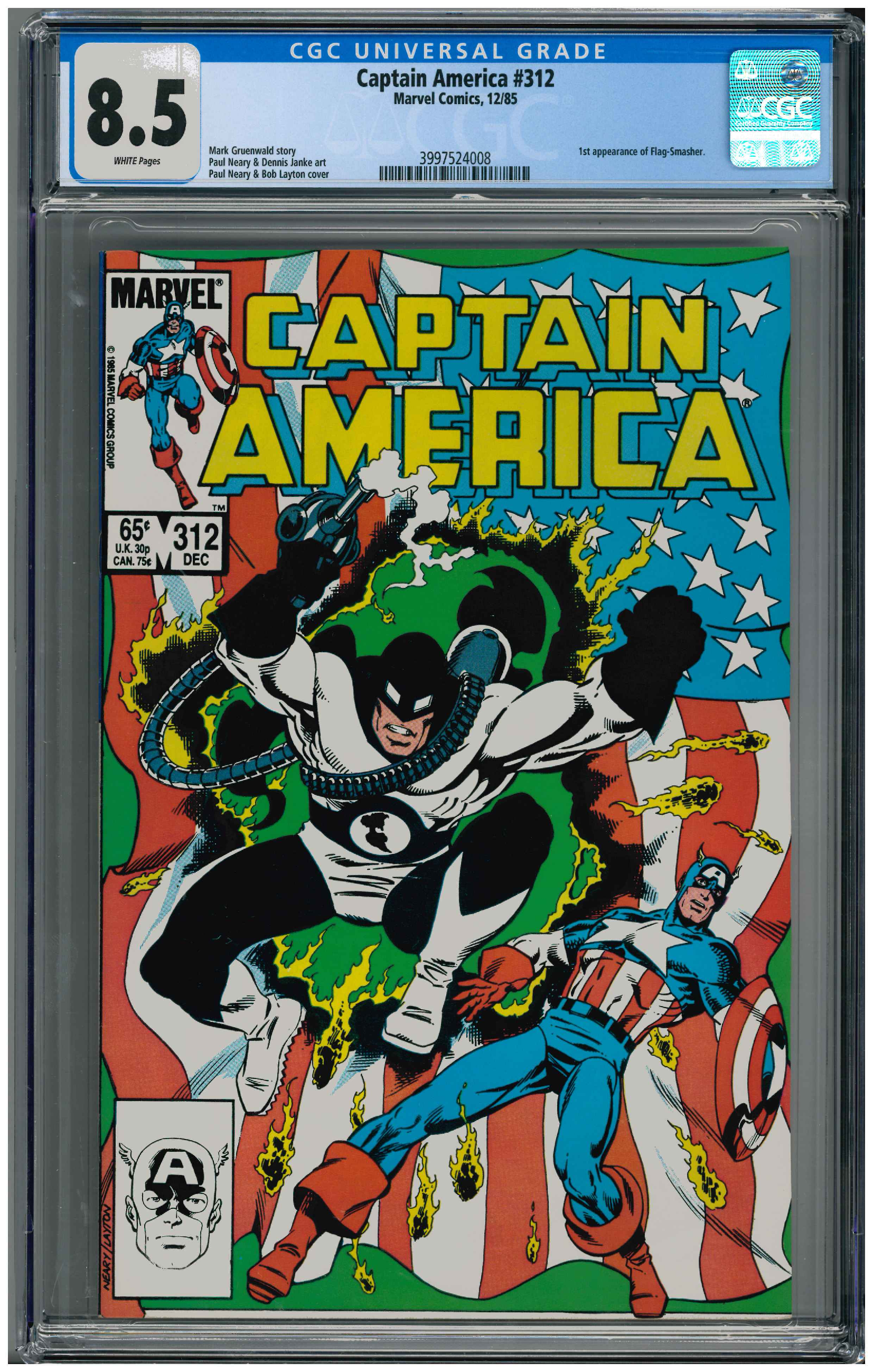 Captain America #312