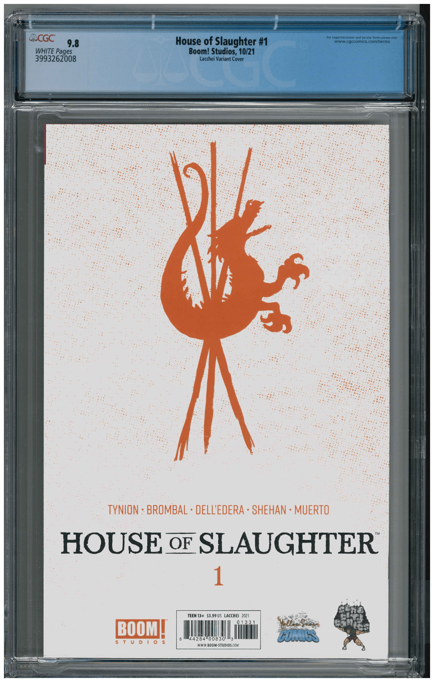 House of Slaughter #1 backside