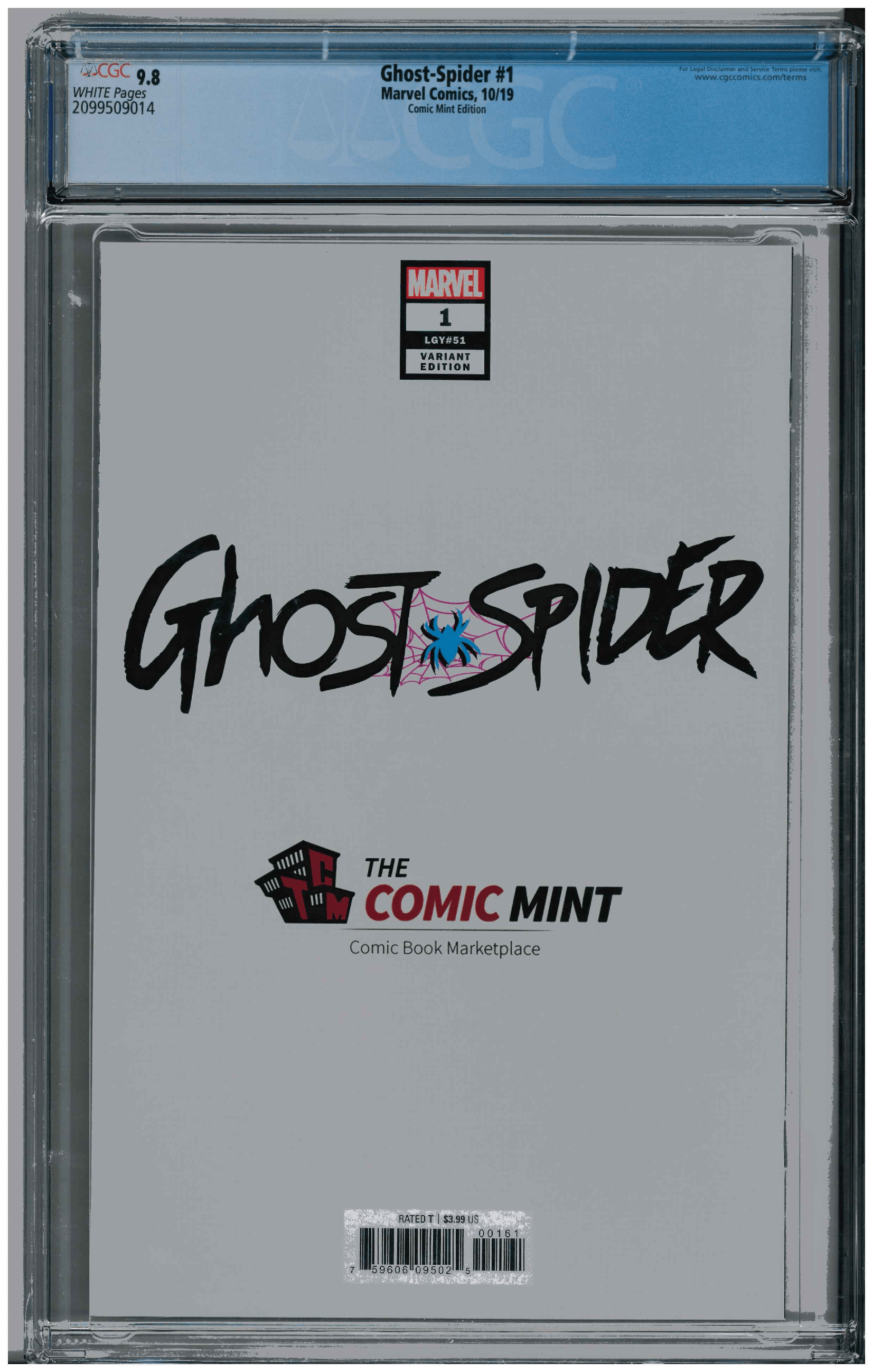 Ghost-Spider #1 backside