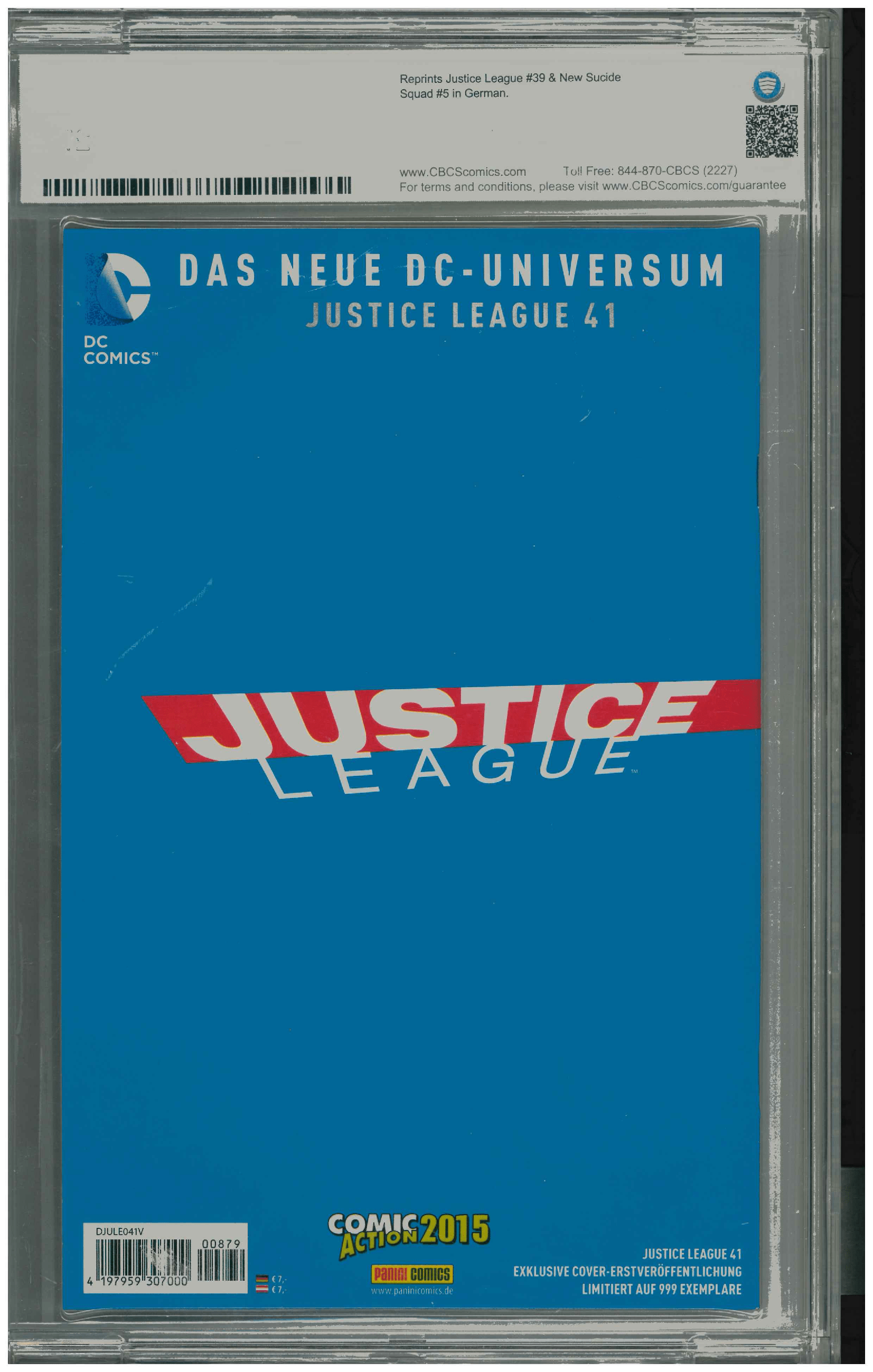 Justice League #41 backside