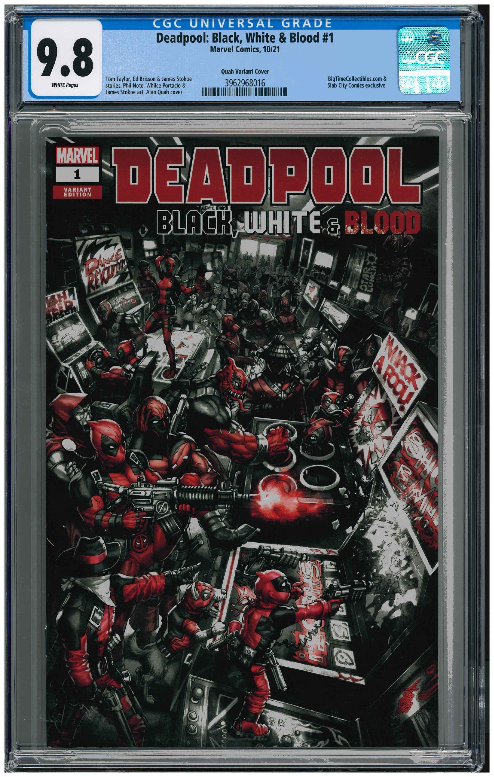 Deadpool: Black, White & Blood #1