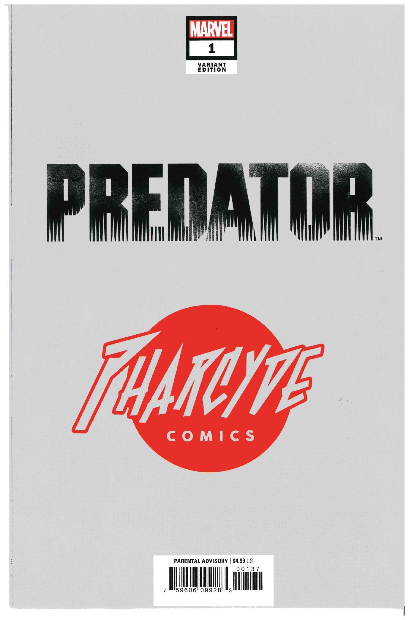 Predator #1 backside