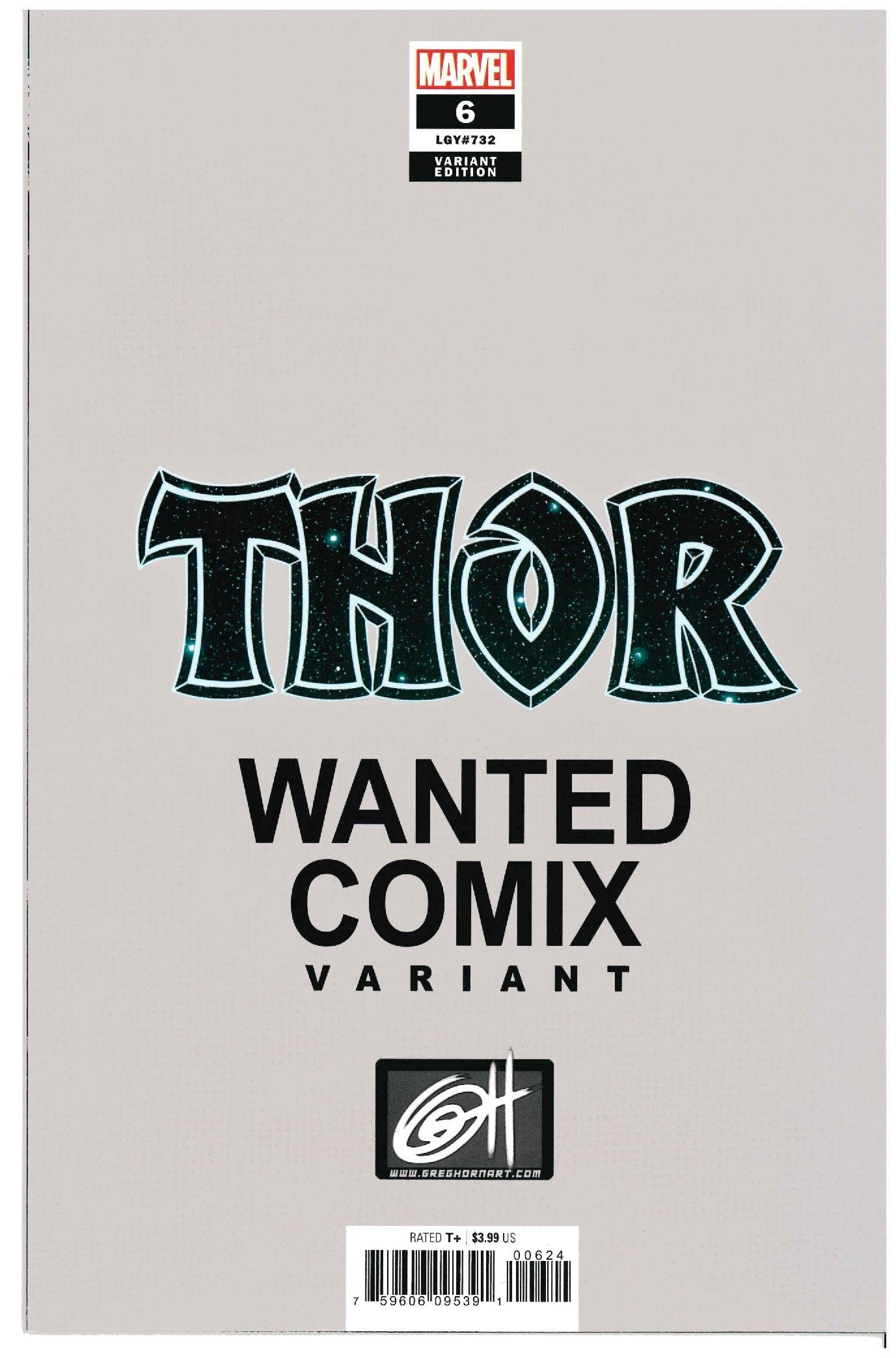 Thor #6 backside