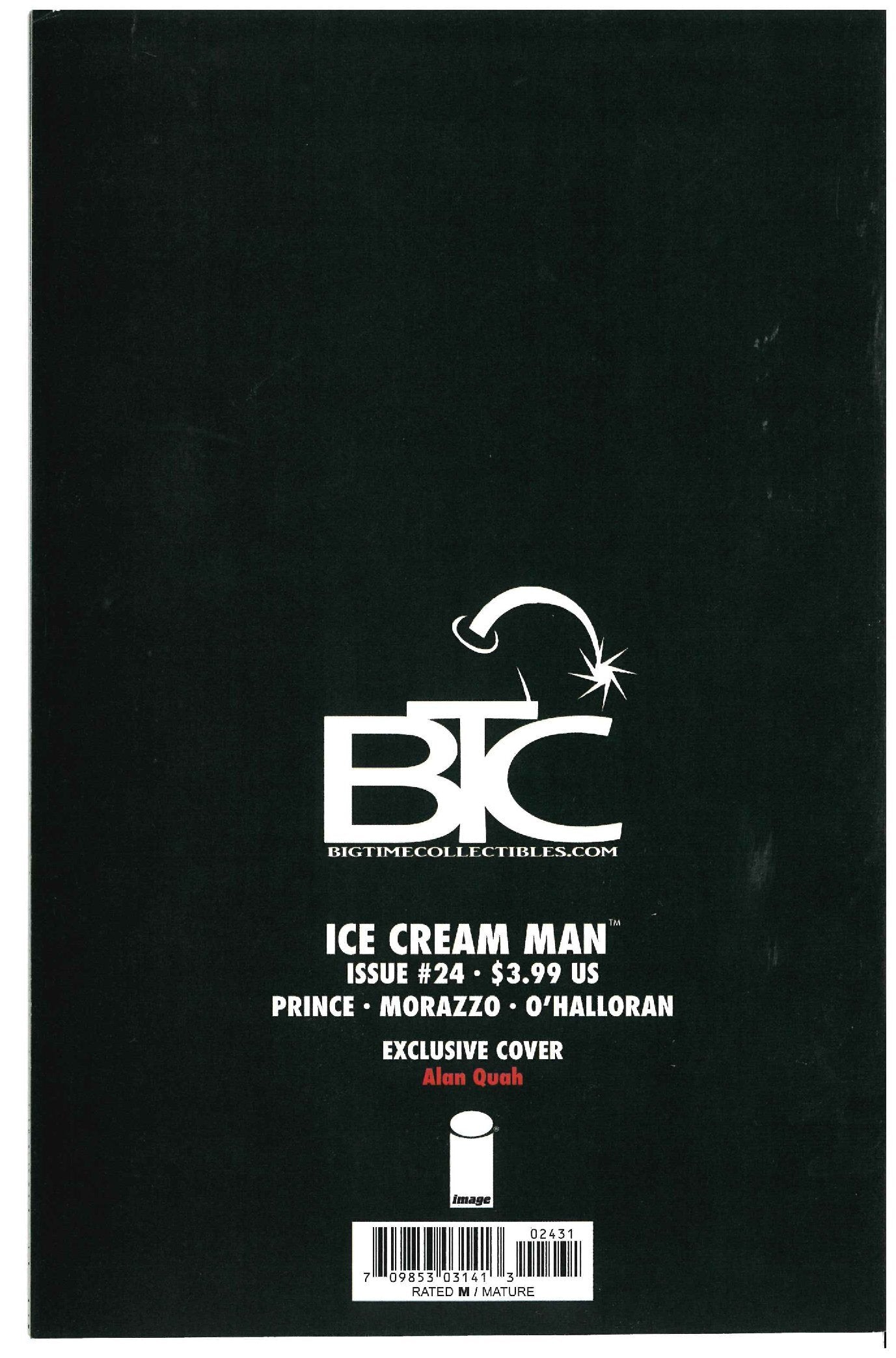 Ice Cream Man #24 backside