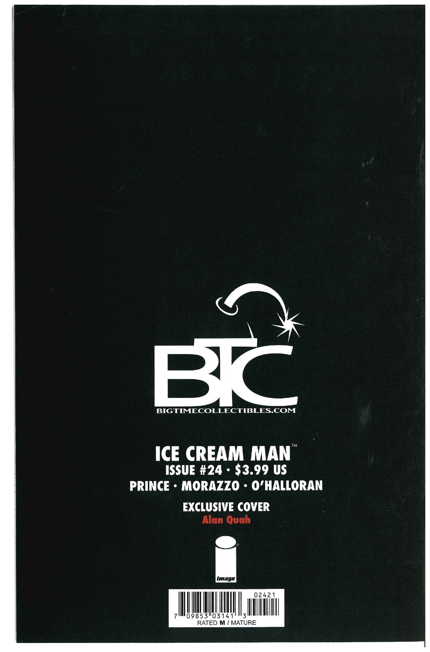 Ice Cream Man #24 backside