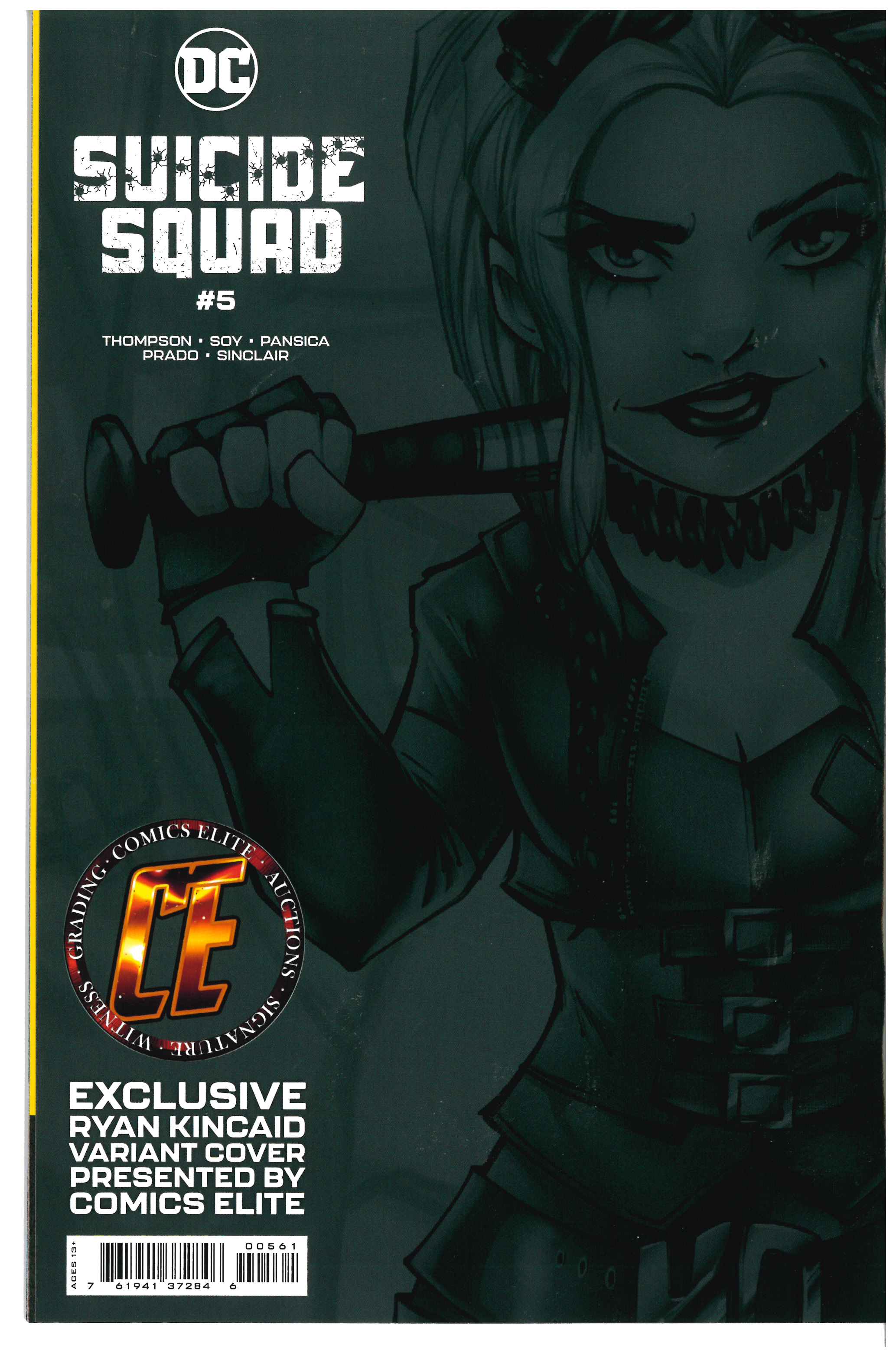 Suicide Squad #5 backside