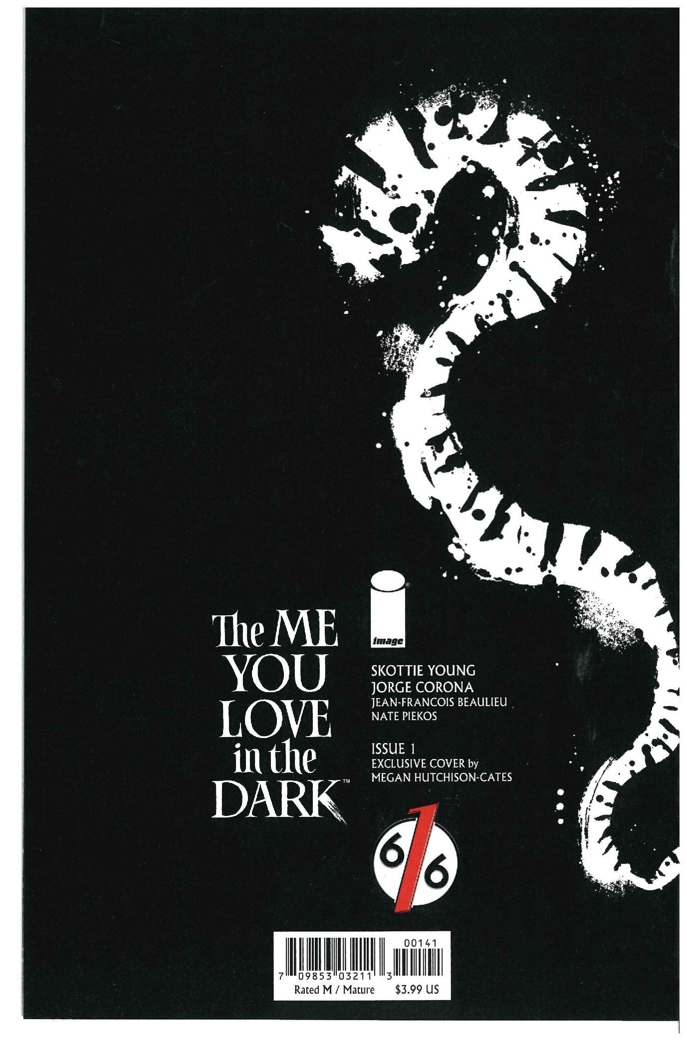 The Me You Love In The Dark #1 backside