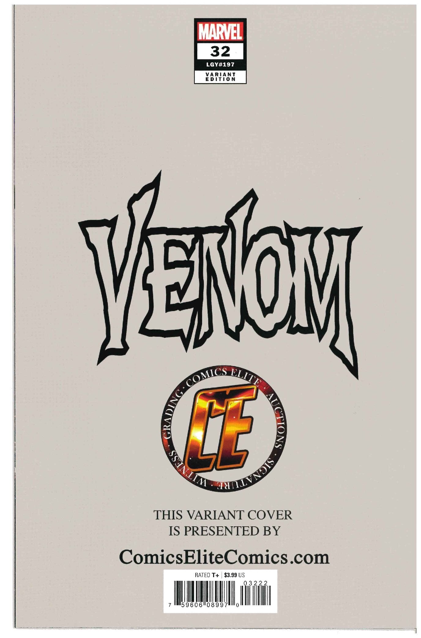 Venom #32 backside