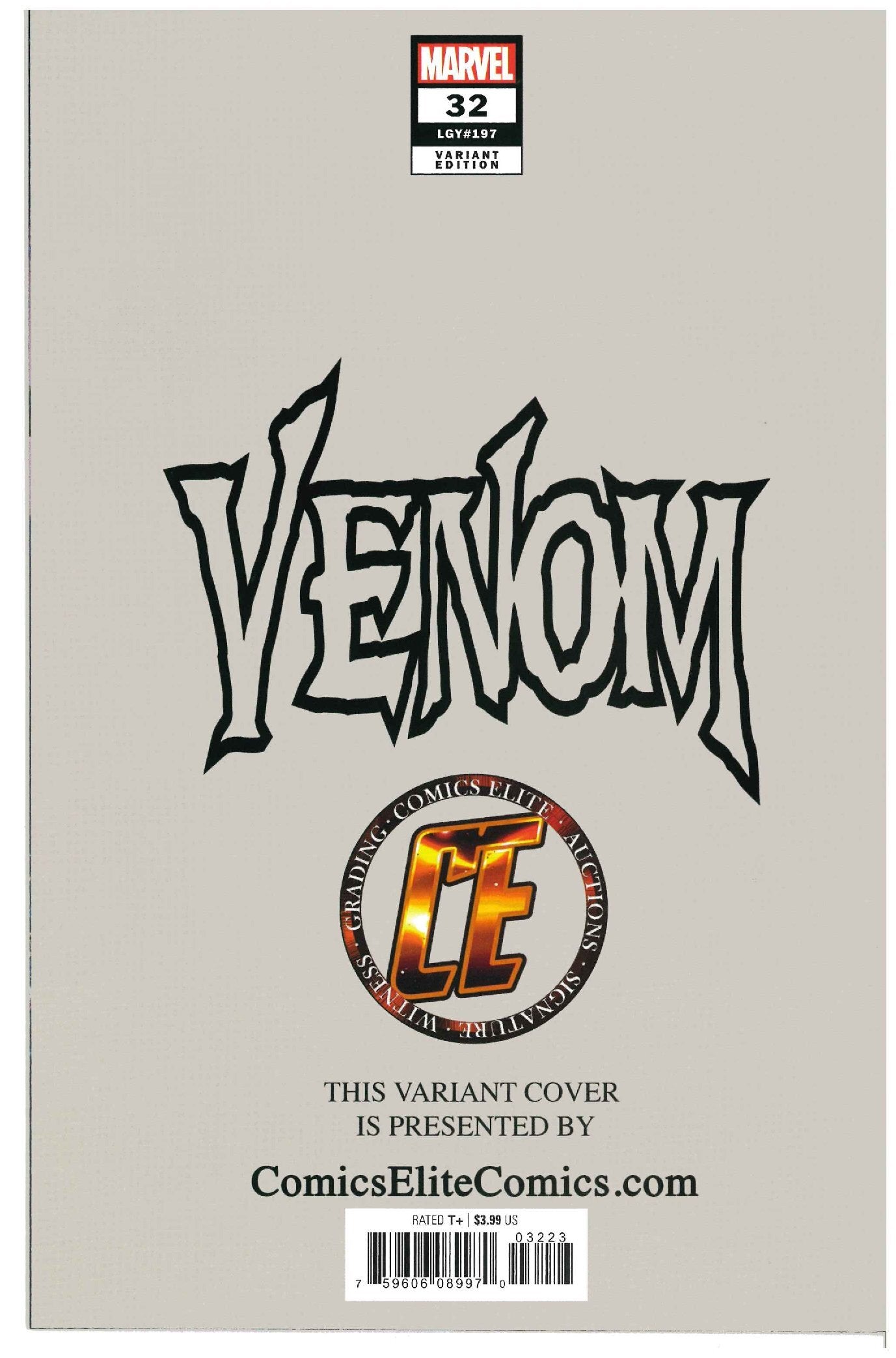 Venom #32 backside