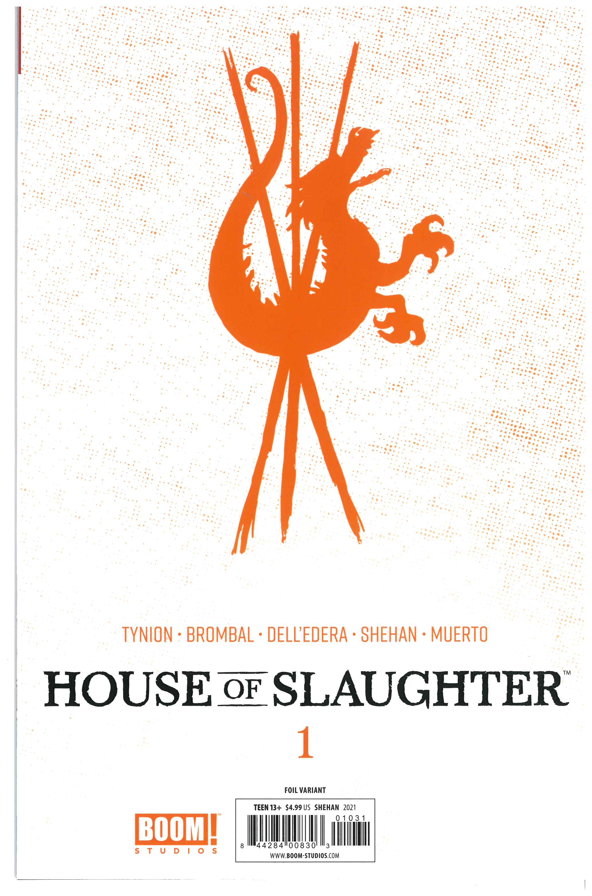 House of Slaughter #1 backside