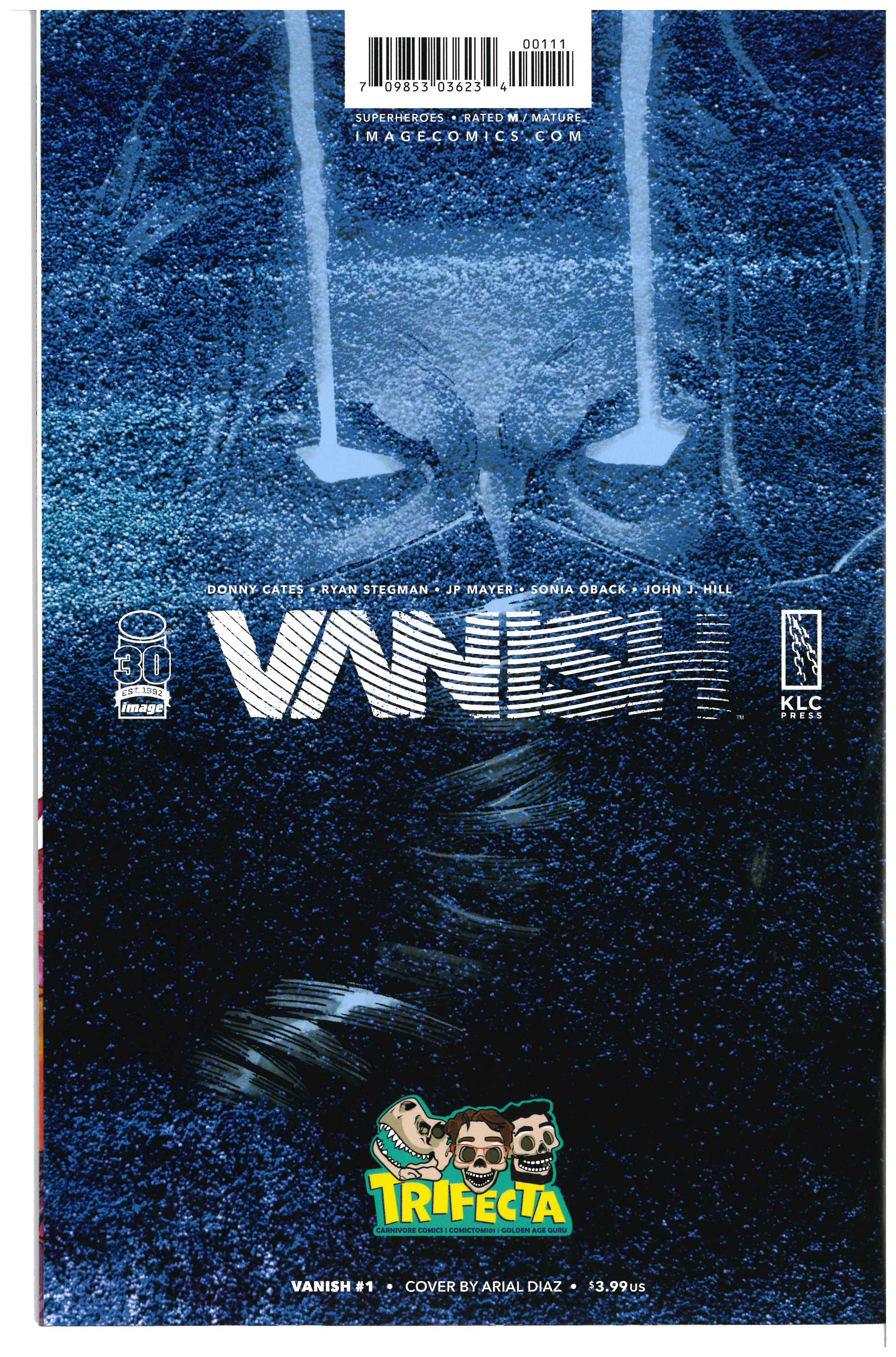 Vanish #1 backside
